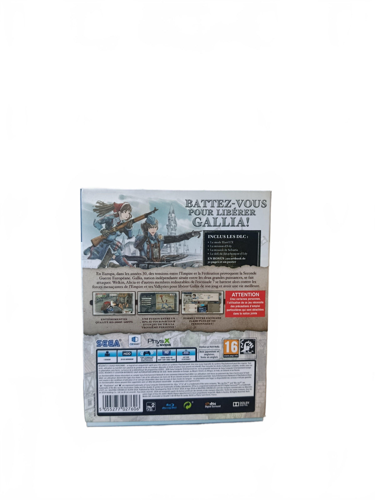 valkyria playstation 4 (PS4)