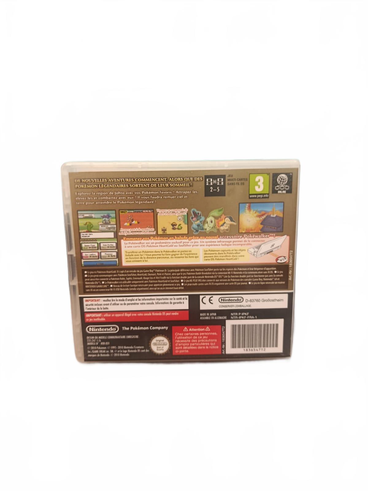 POKÉMON VERSION Heartgold nintendo DS