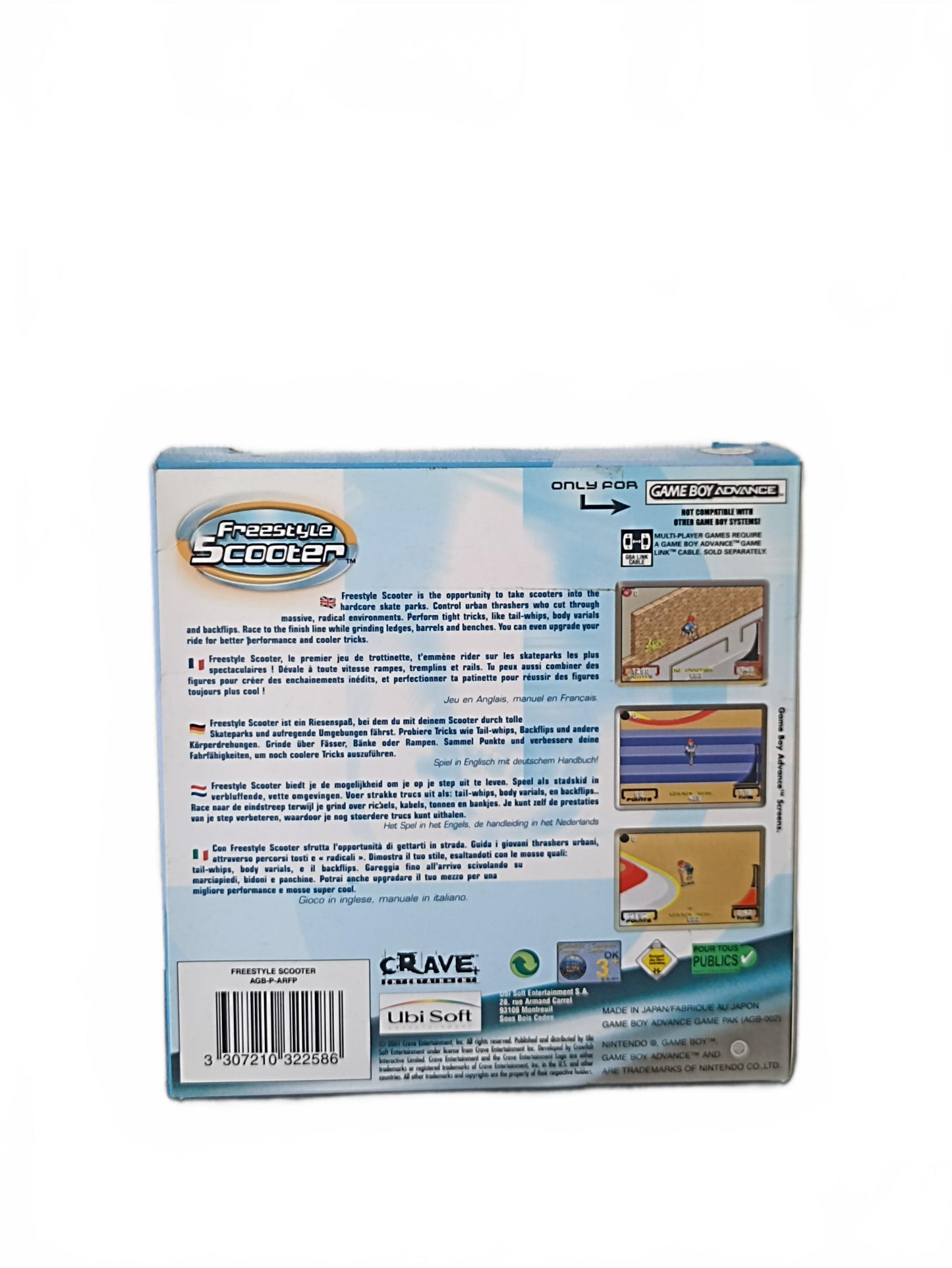 Freestyle Scooter Game Boy Advance (GBA)
