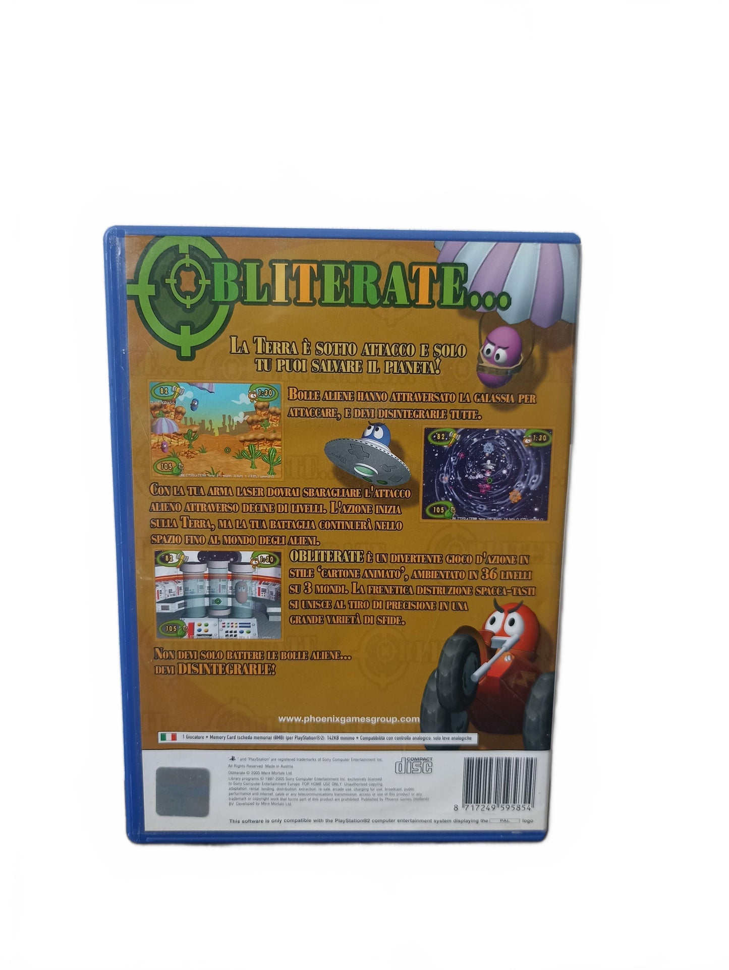 Obliterate... Playstation 2 (PS2) PAL Complet