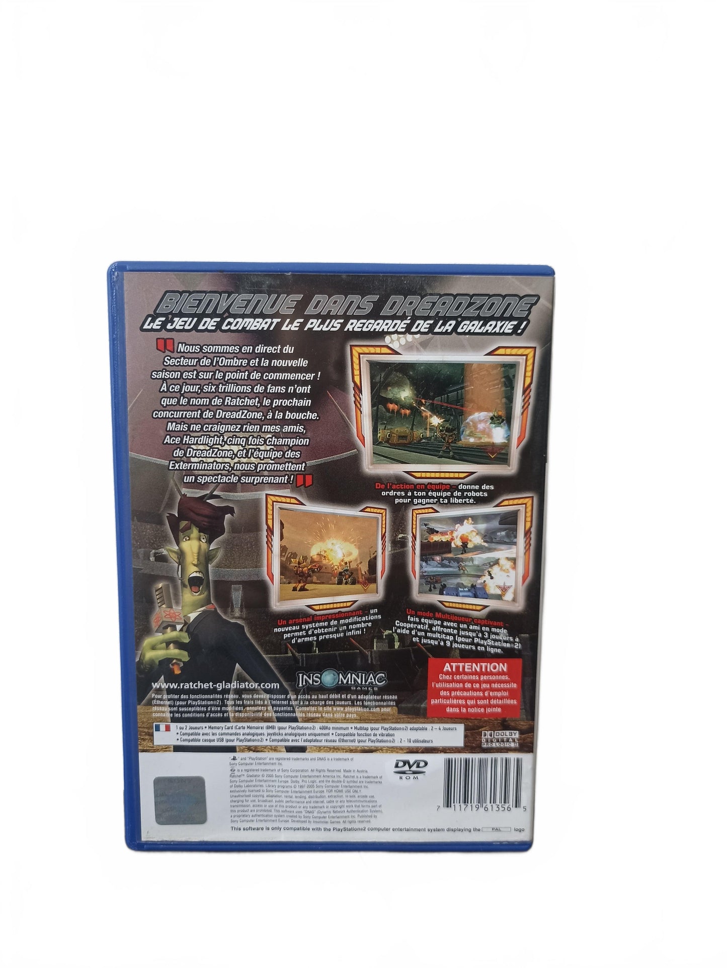 Ratchet: Gladiator Playstation 2 (PS2) PAL Complet