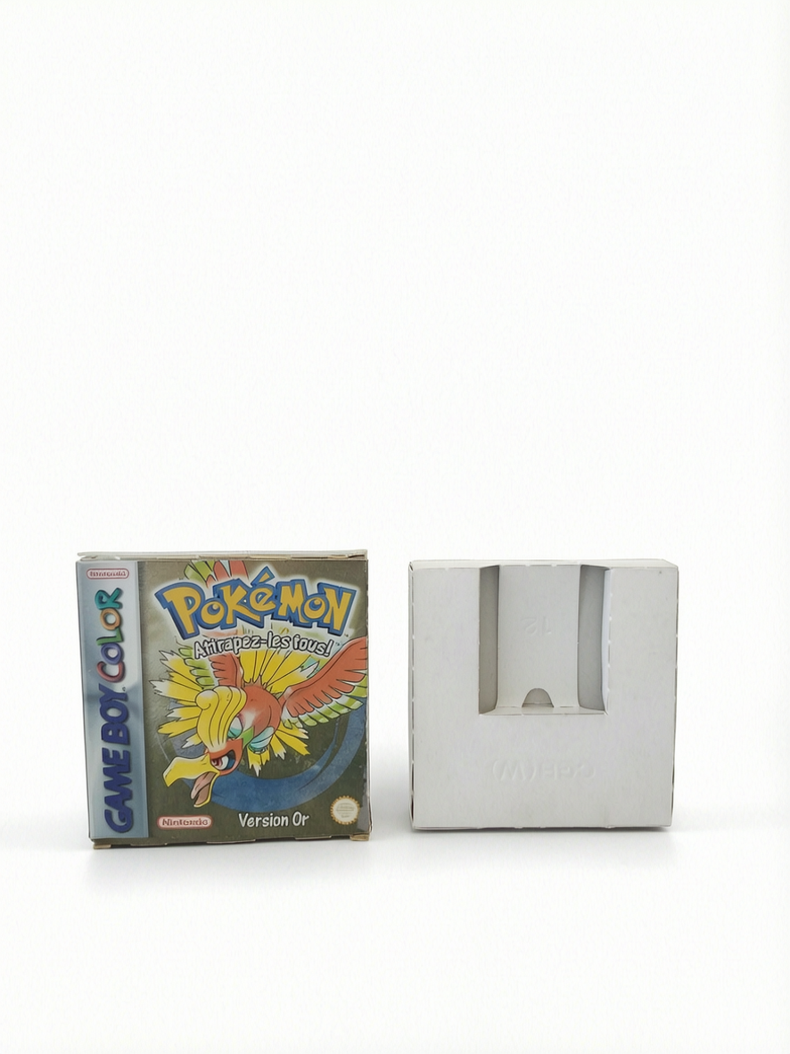 Pokémon Version Or — Game Boy Color boite seule