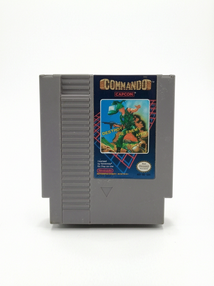 Commando, Nintendo Entertainment System, USA NES