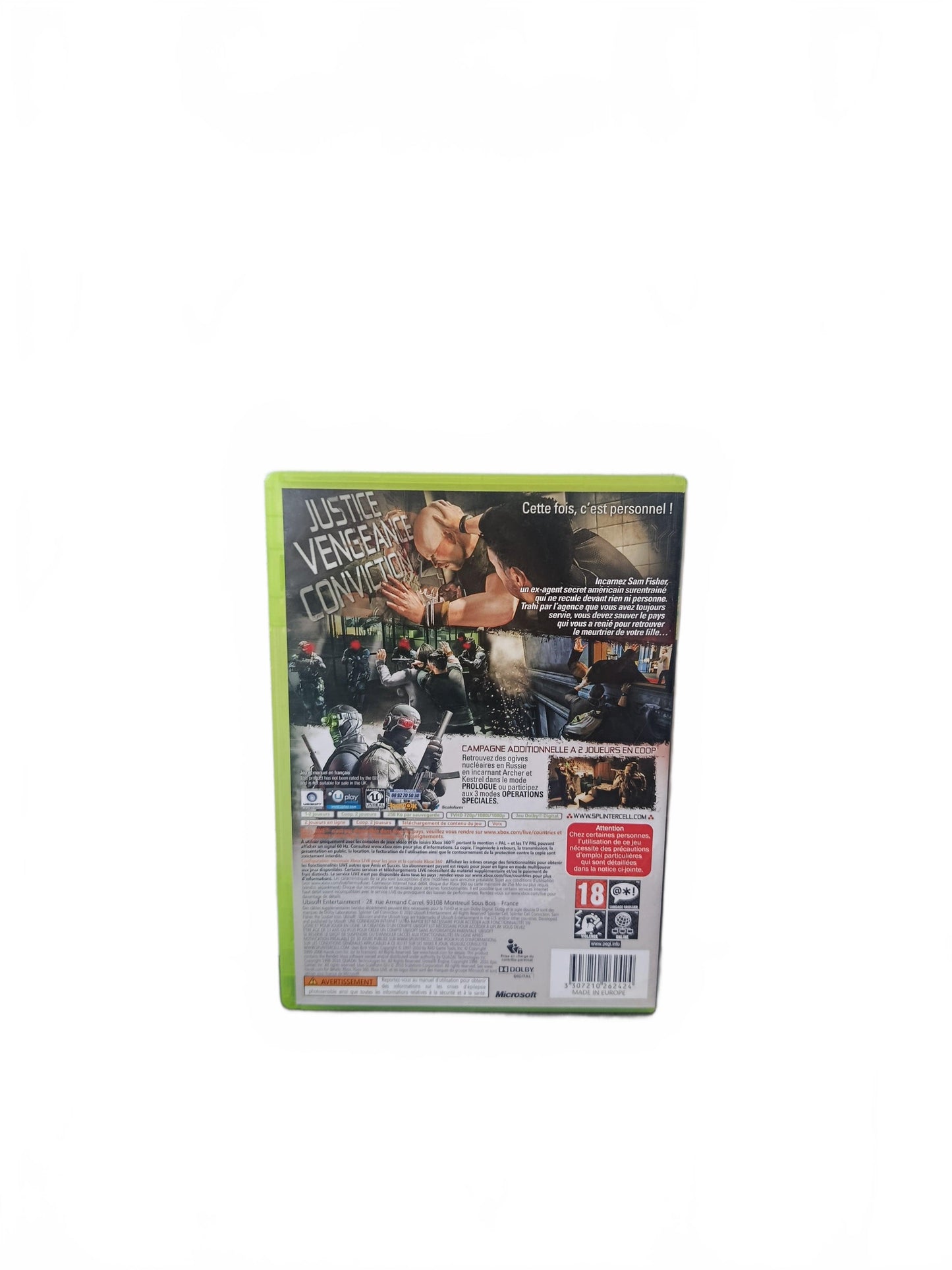 Tom Clancy’s Splinter Cell: Conviction, Xbox 360