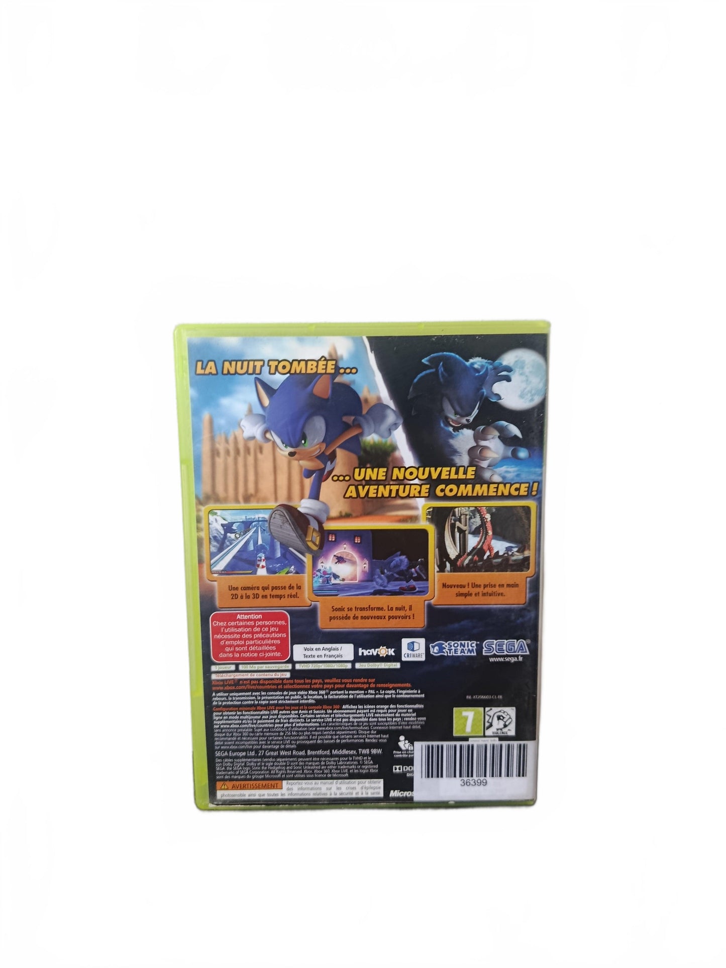 Sonic Unleashed, Xbox 360