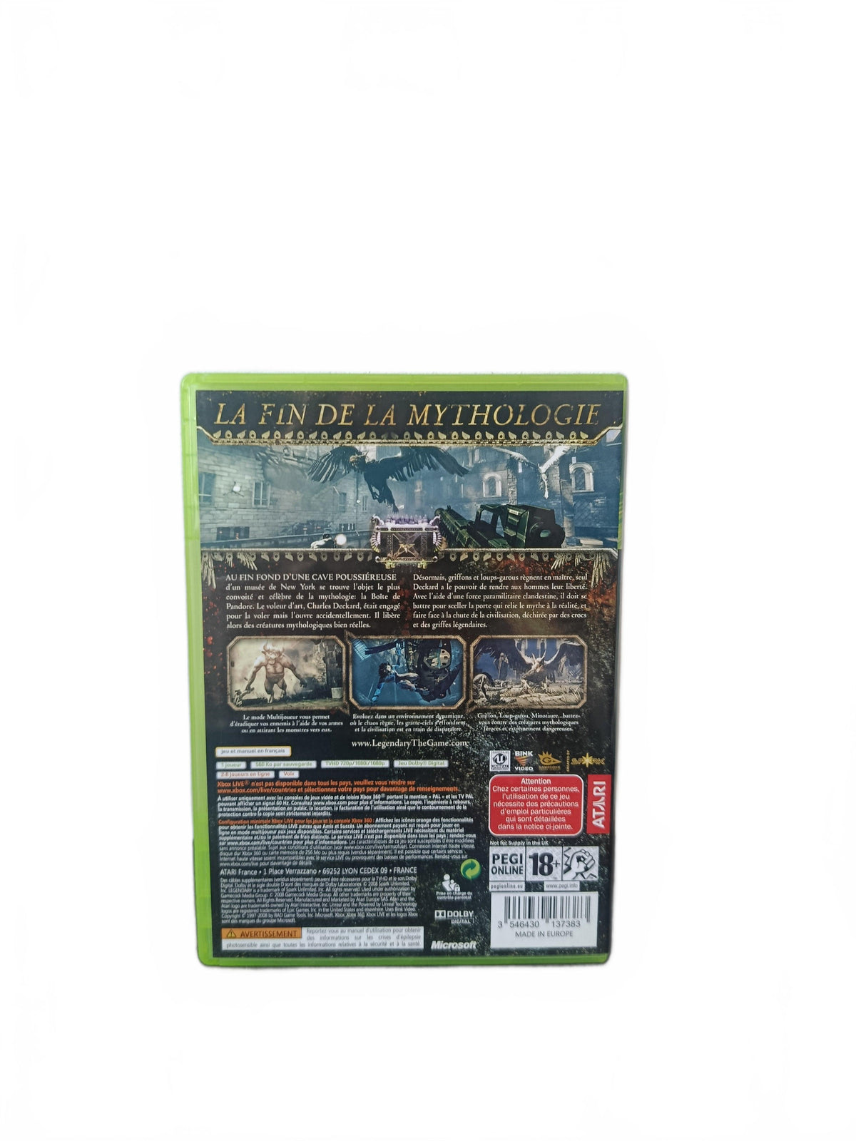 Legendary, Xbox 360