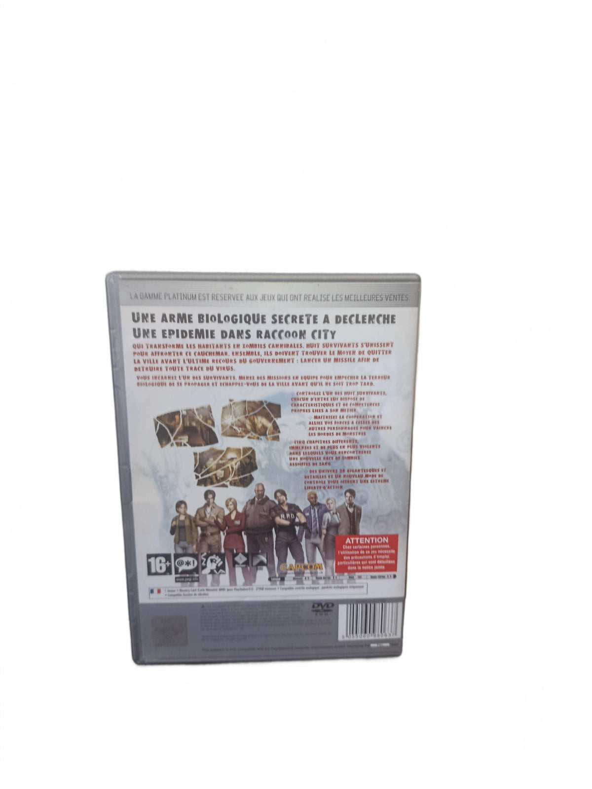Resident Evil Outbreak PlayStation 2 Version Platinum