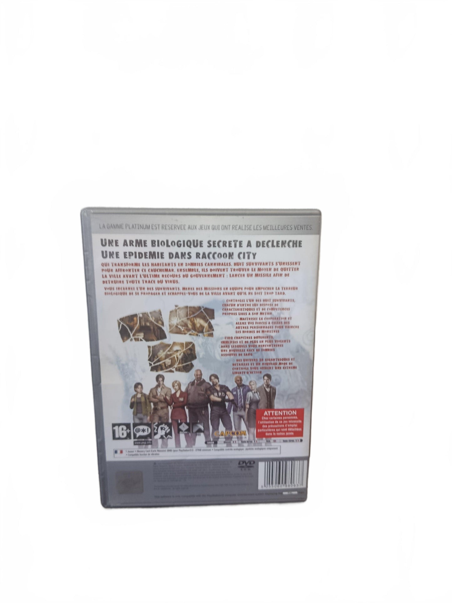 Resident Evil Outbreak PlayStation 2 Version Platinum