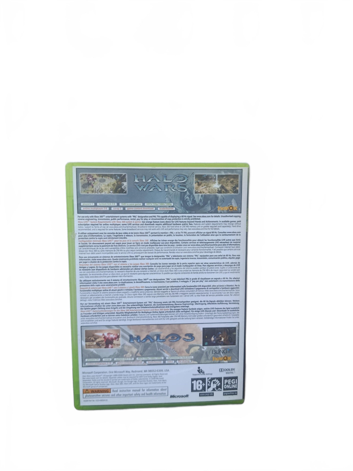 Halo Wars, Xbox 360 1CD