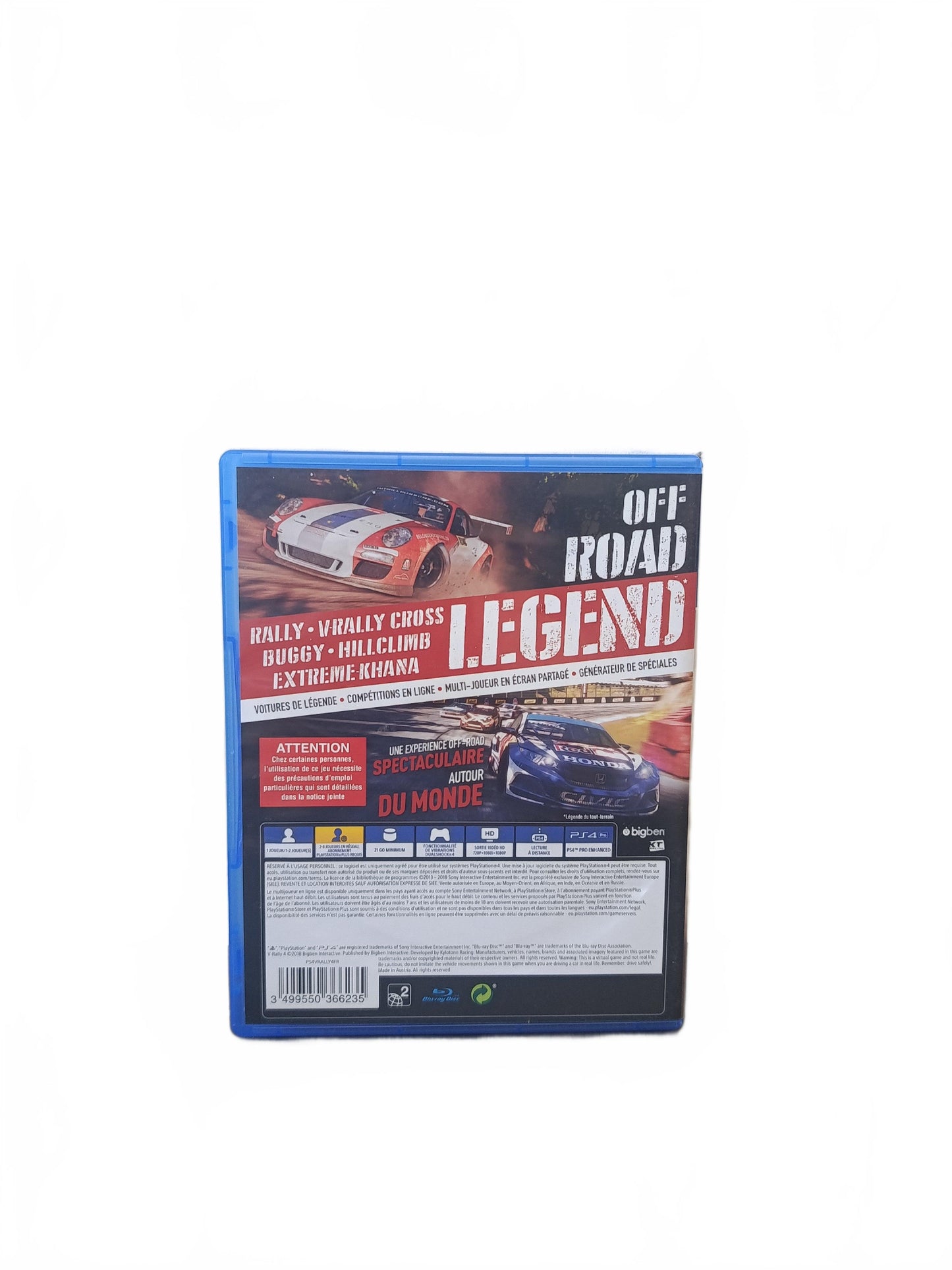 V-Rally 4 ; PlayStation 4 (PS4)