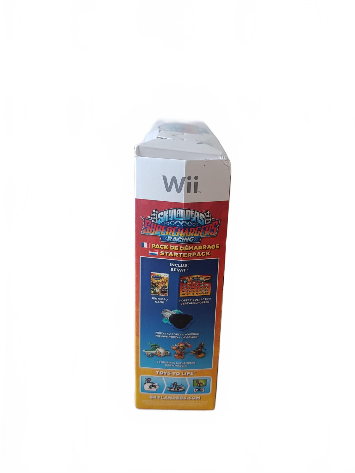 Boite Vide Figurine SuperChargers Racing – Starter Pack avec Hammer Slam Bowser nintendo Wii