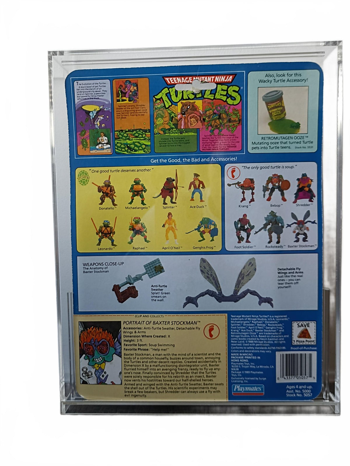 Figurine Baxter Stockman Teenage Mutant Hero Turtles