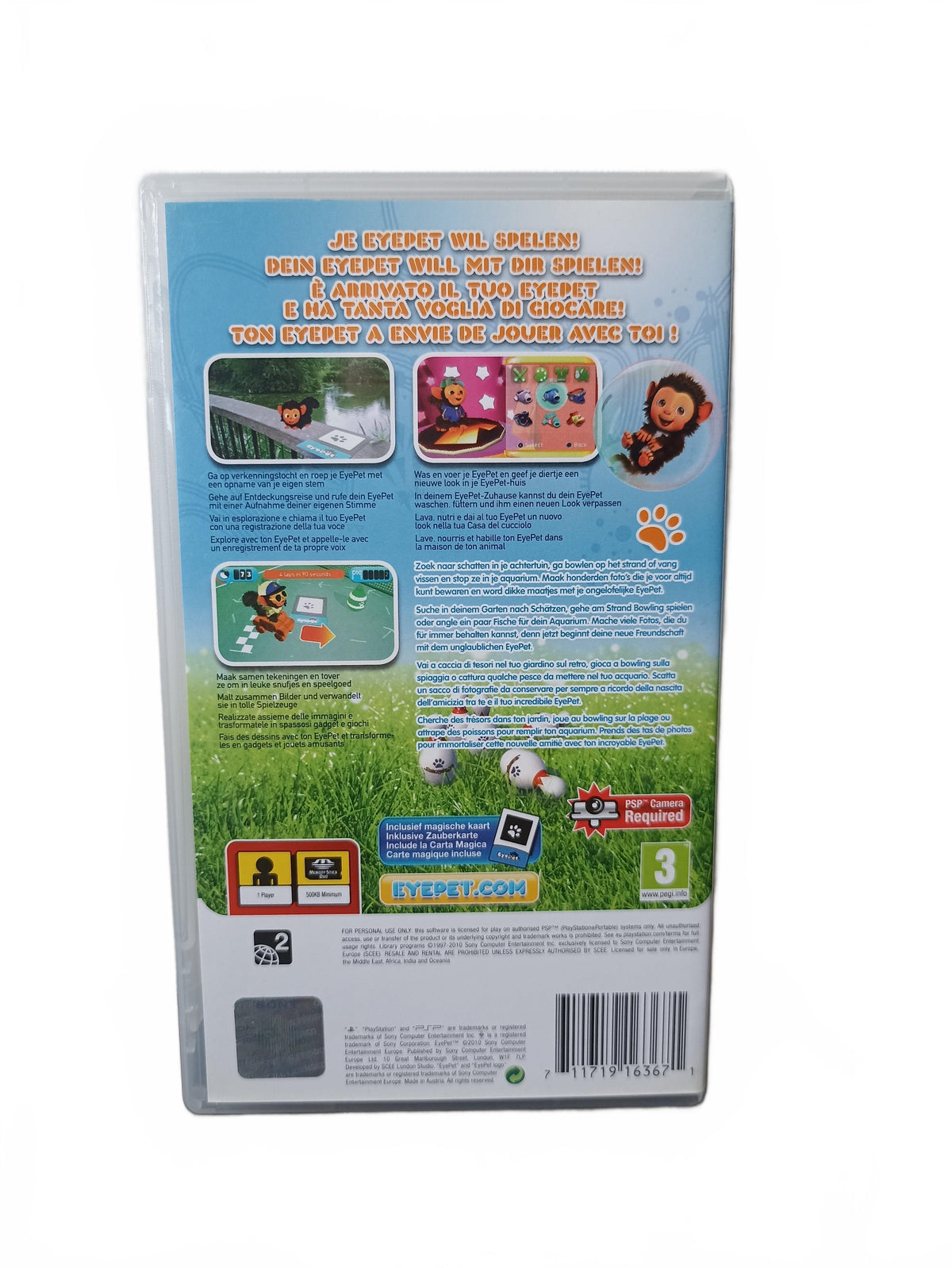 EyePet Playstation Portable PSP