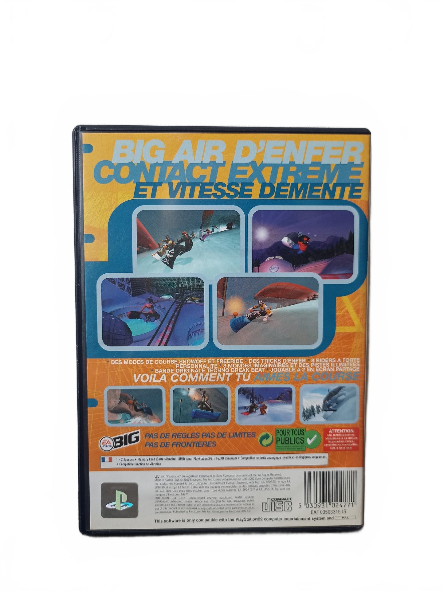 SSX PlayStation 2 PS2
