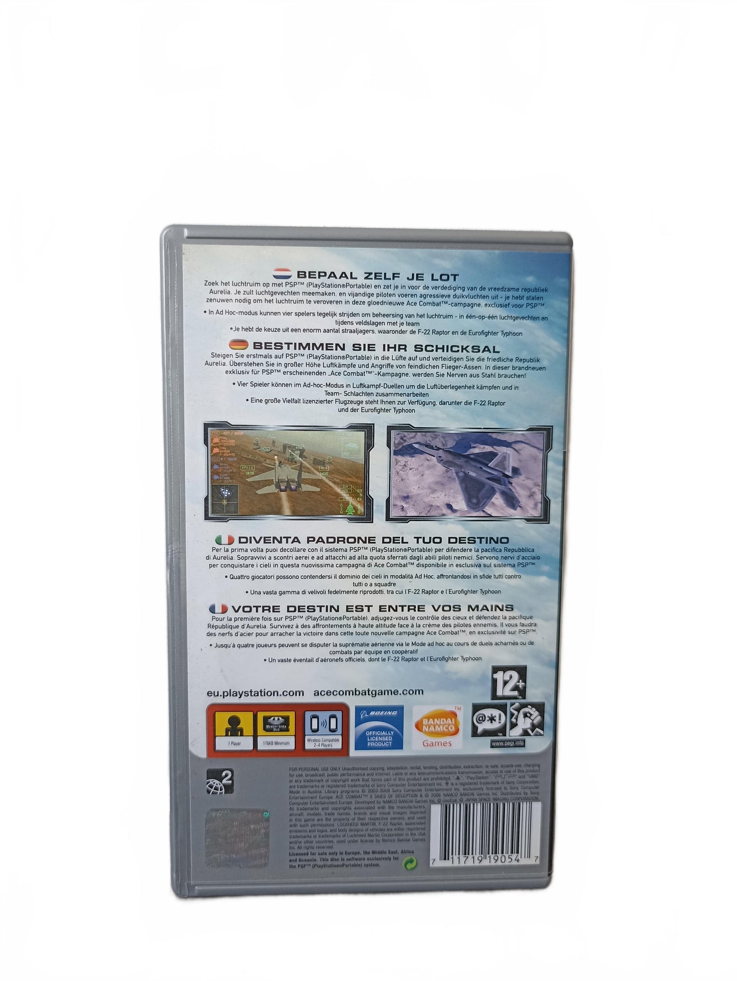 Ace Combat X: Skies of Deception Playstation Portable Version Platinum