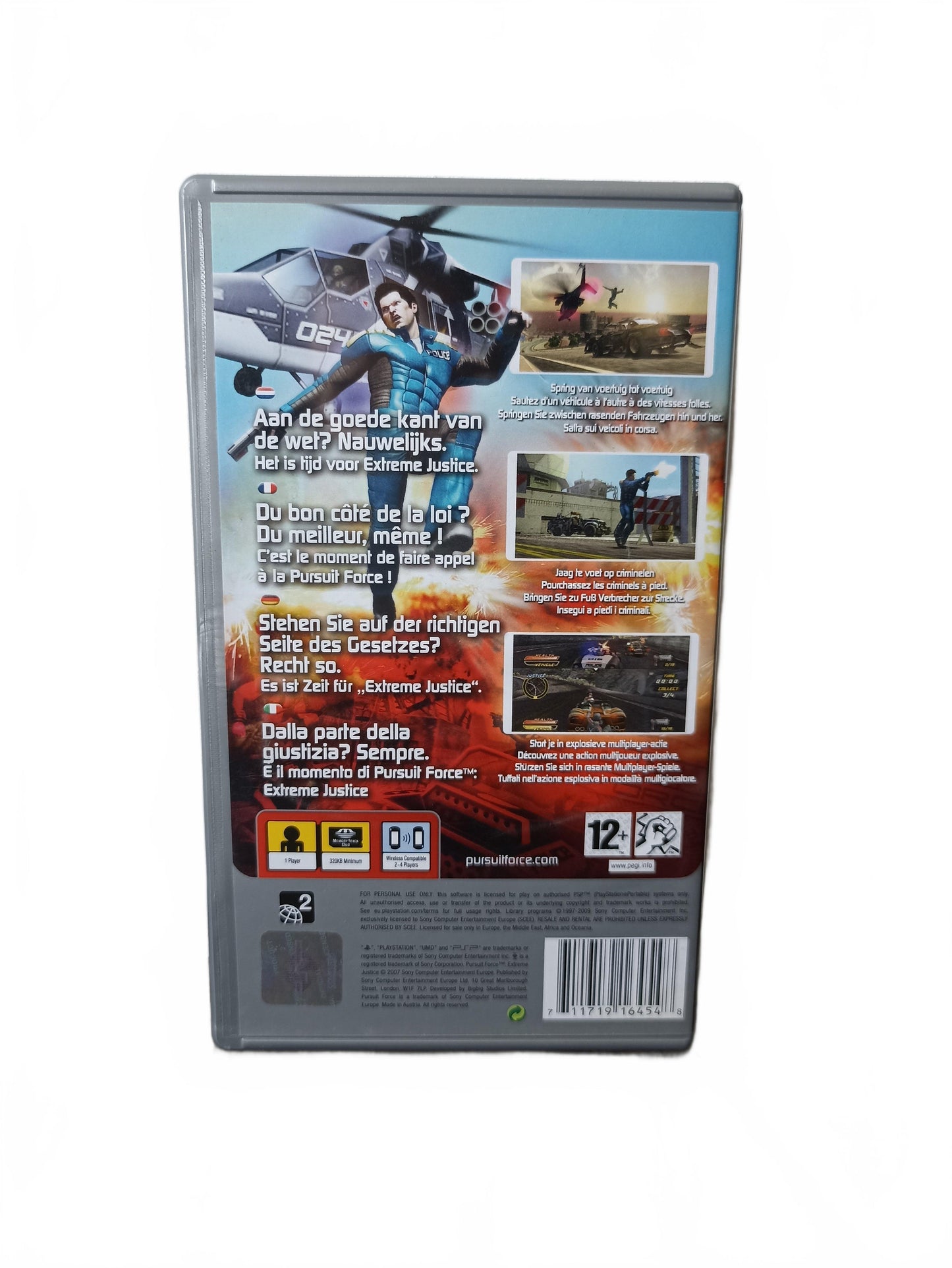 Pursuit Force: Extreme Justice Playstation Portable Version Platinum