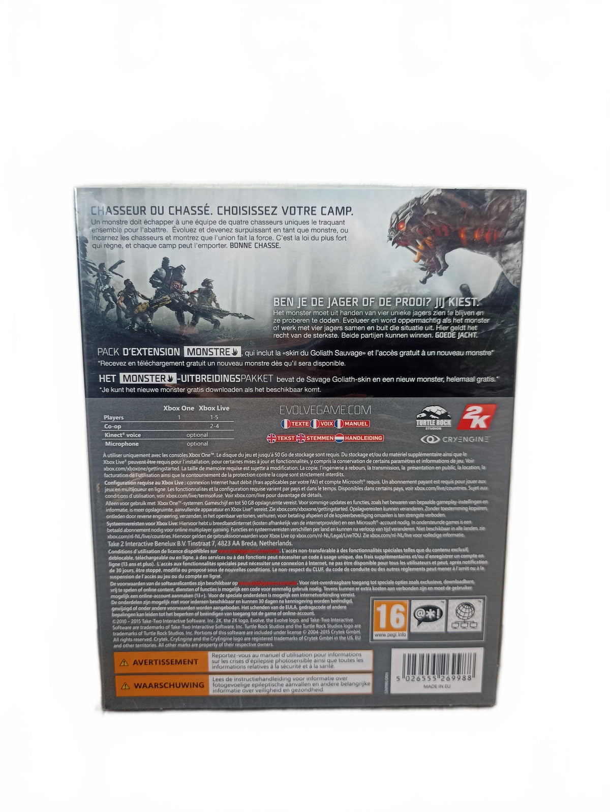 Evolve — Xbox One — XONE