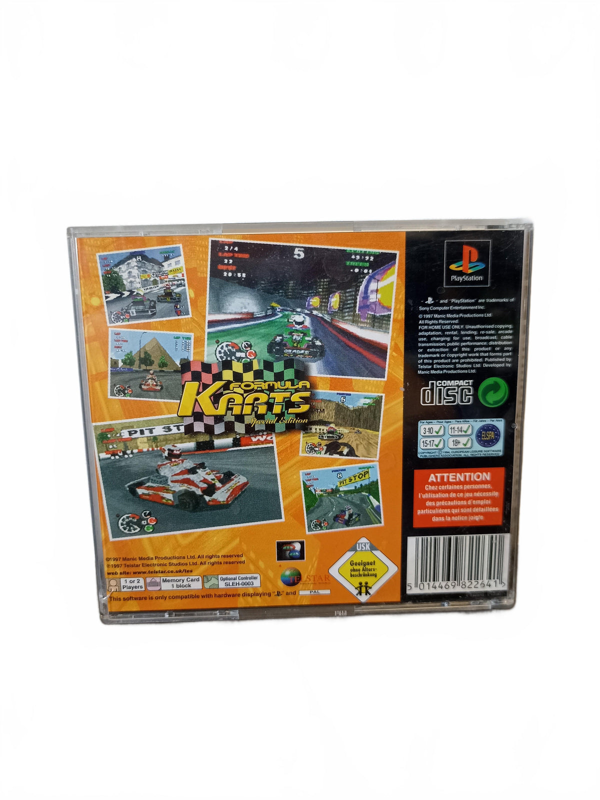 Formula Karts — PlayStation — PS1 Seconde Vie
