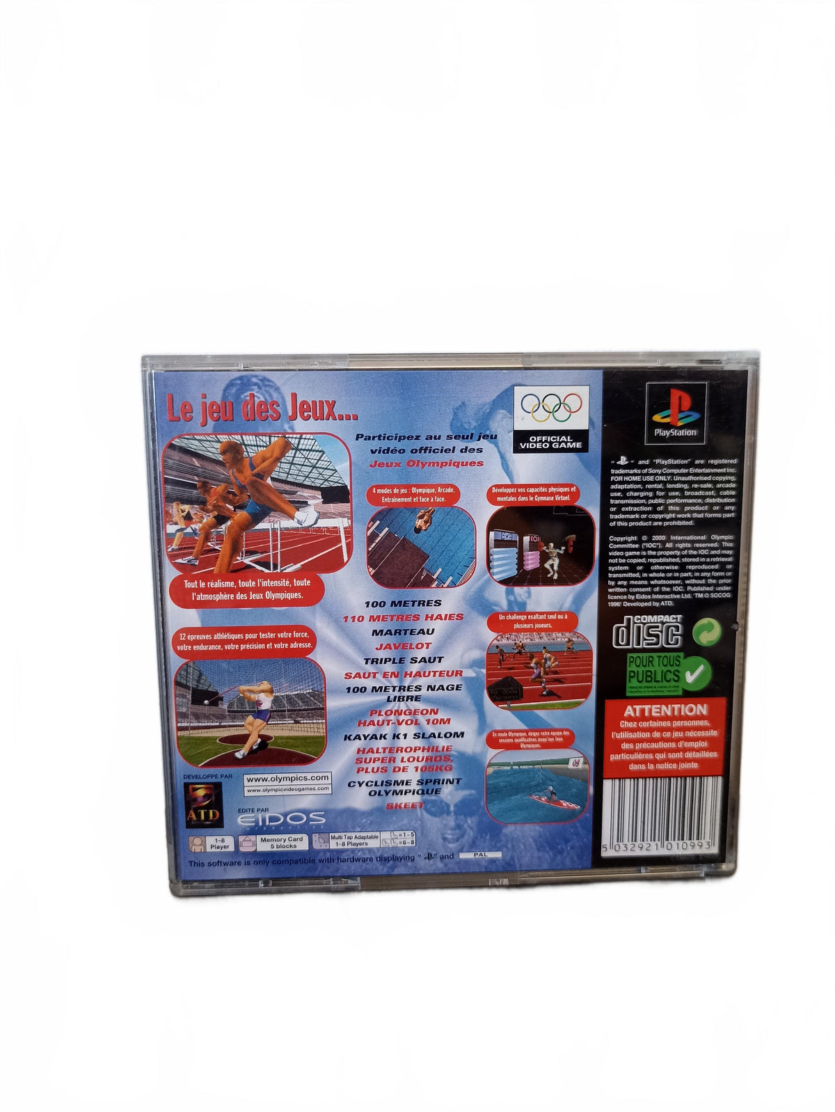 Sydney 2000 — PlayStation — PS1 Seconde Vie