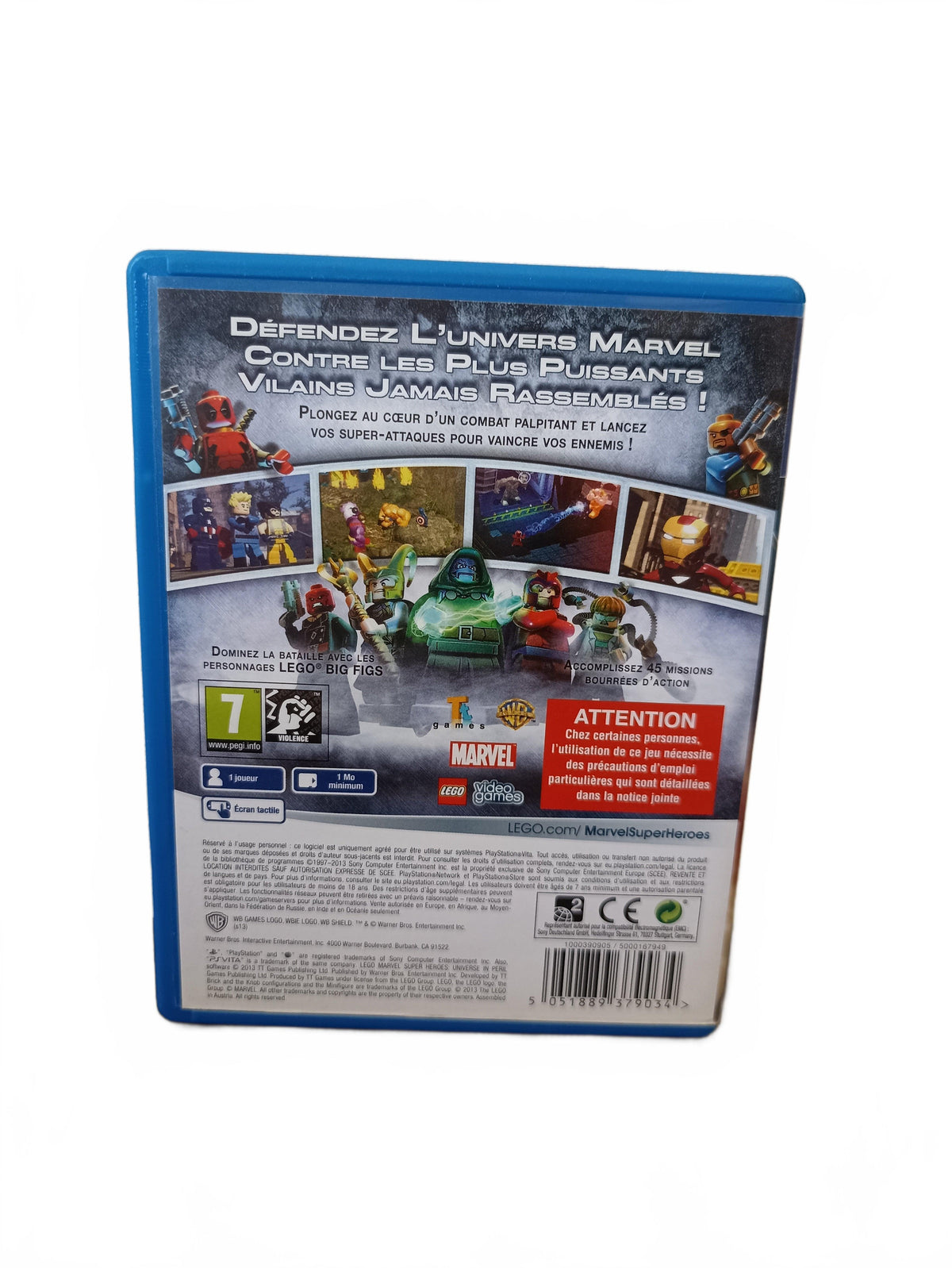 LEGO Marvel Super Heroes: L'Univers en Péril | PlayStation Vita (PS Vita)