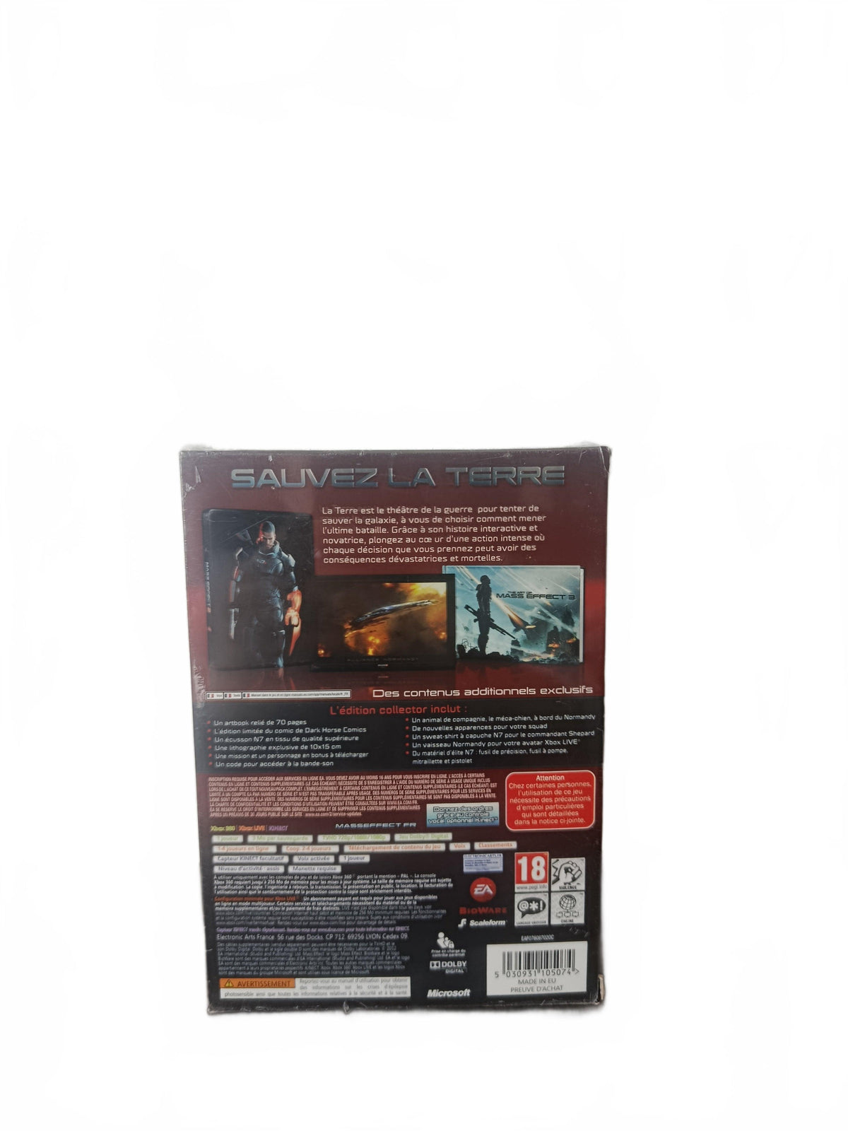 Mass Effect 3 – Édition Collector Xbox 360
