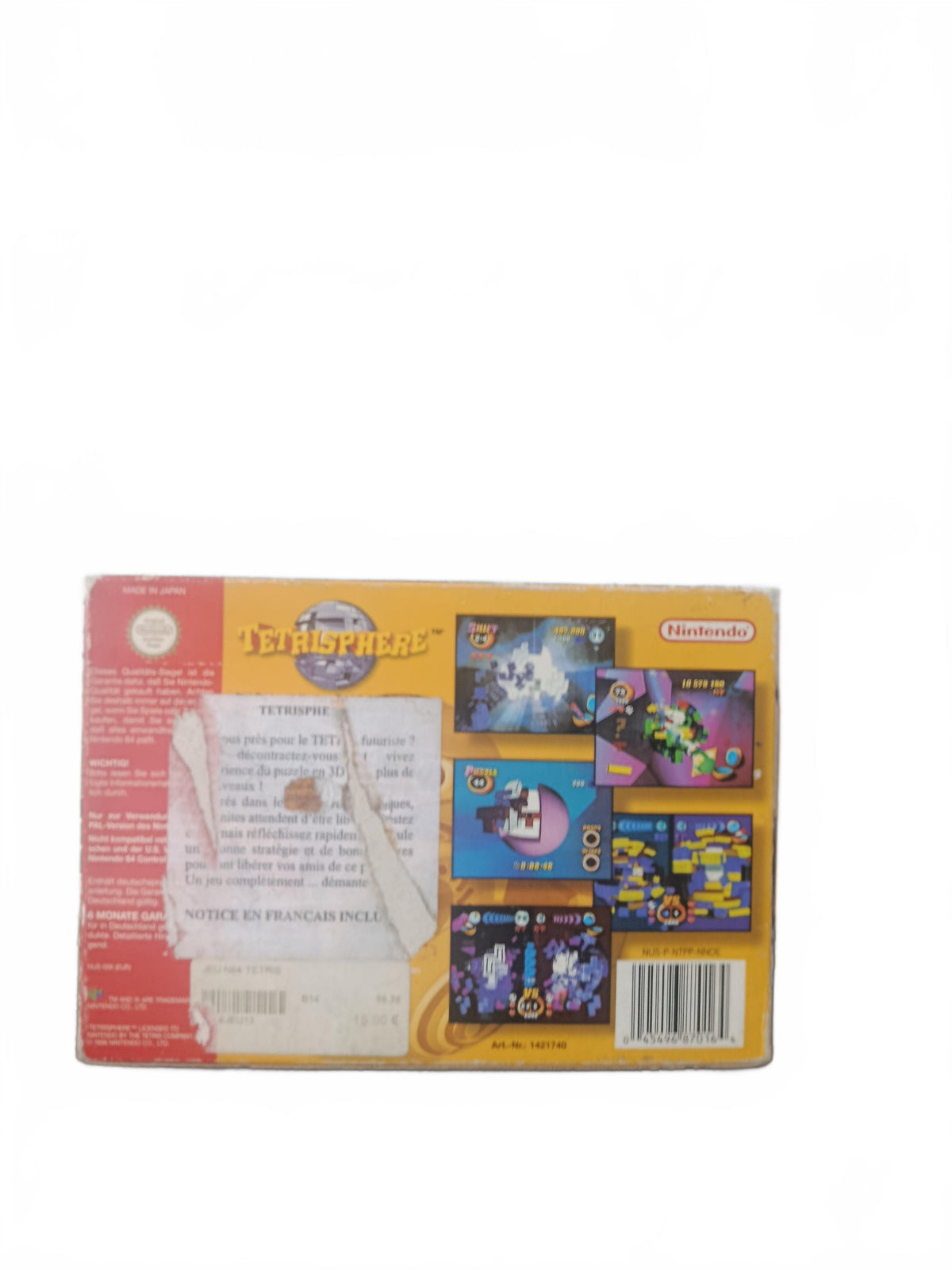 Tetrisphere Nintendo 64