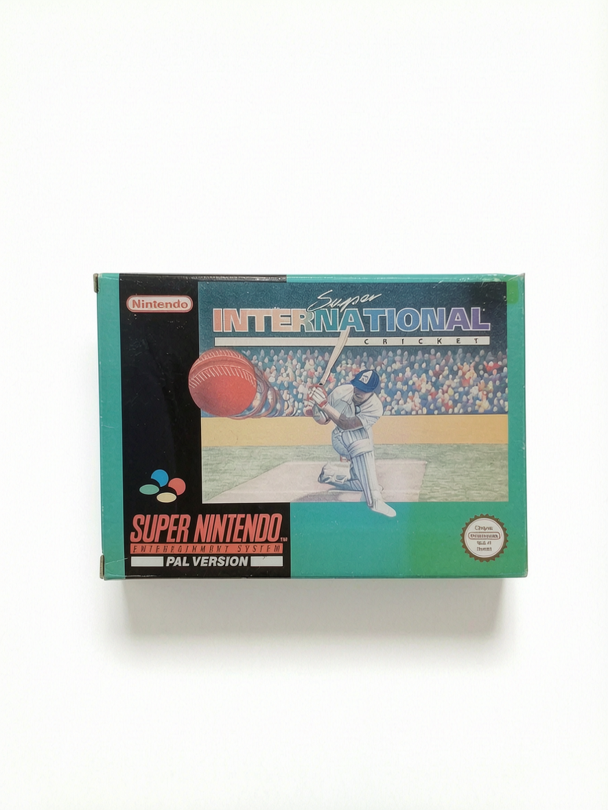 Super International Cricket Super Nintendo (SNES) complet en boite