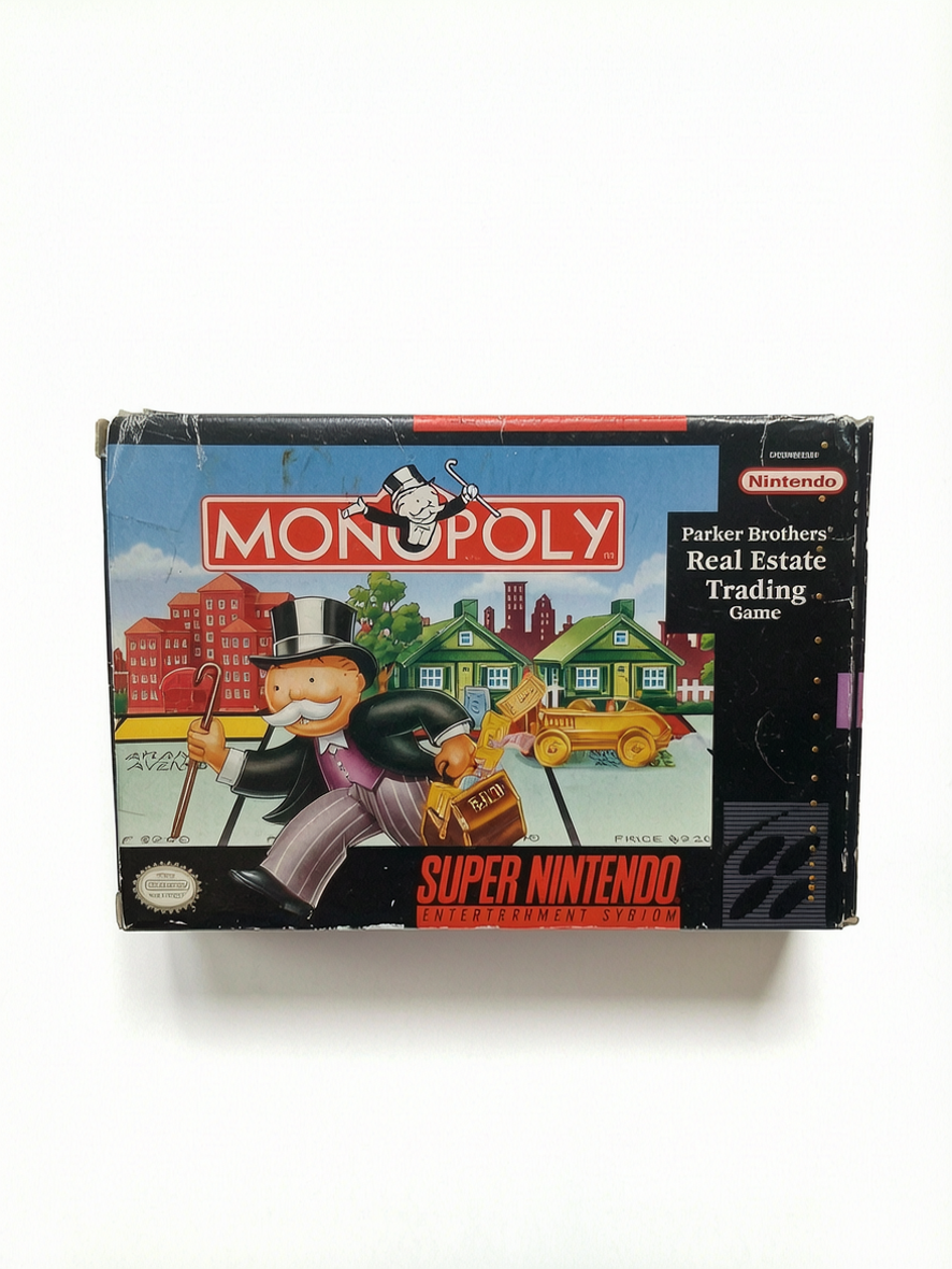 Monopoly Super Nintendo (SNES) complet en boite