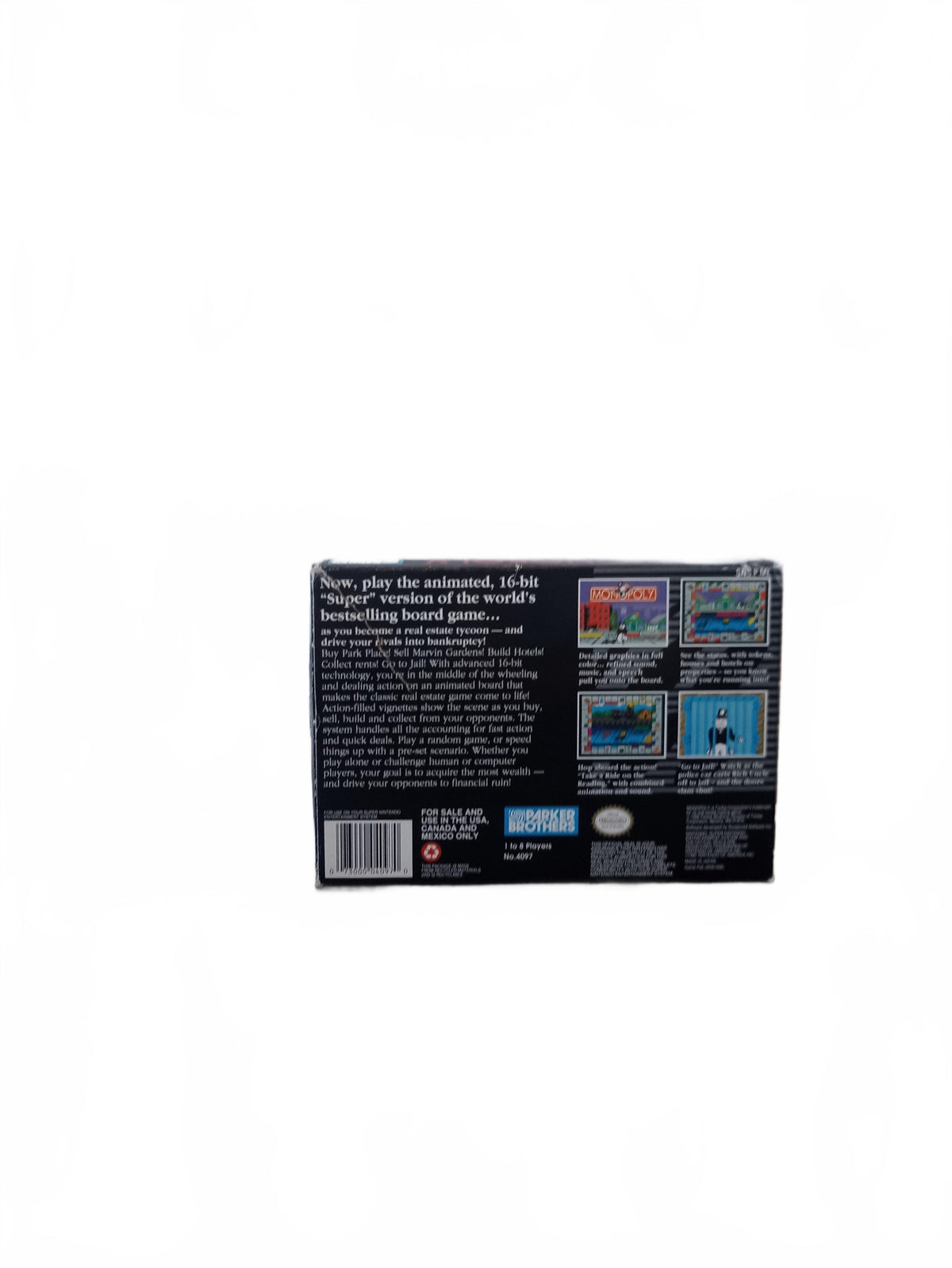 Monopoly Super Nintendo (SNES) complet en boite