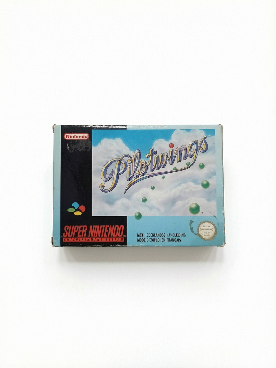 PilotWings Super Nintendo (SNES) complet en boite