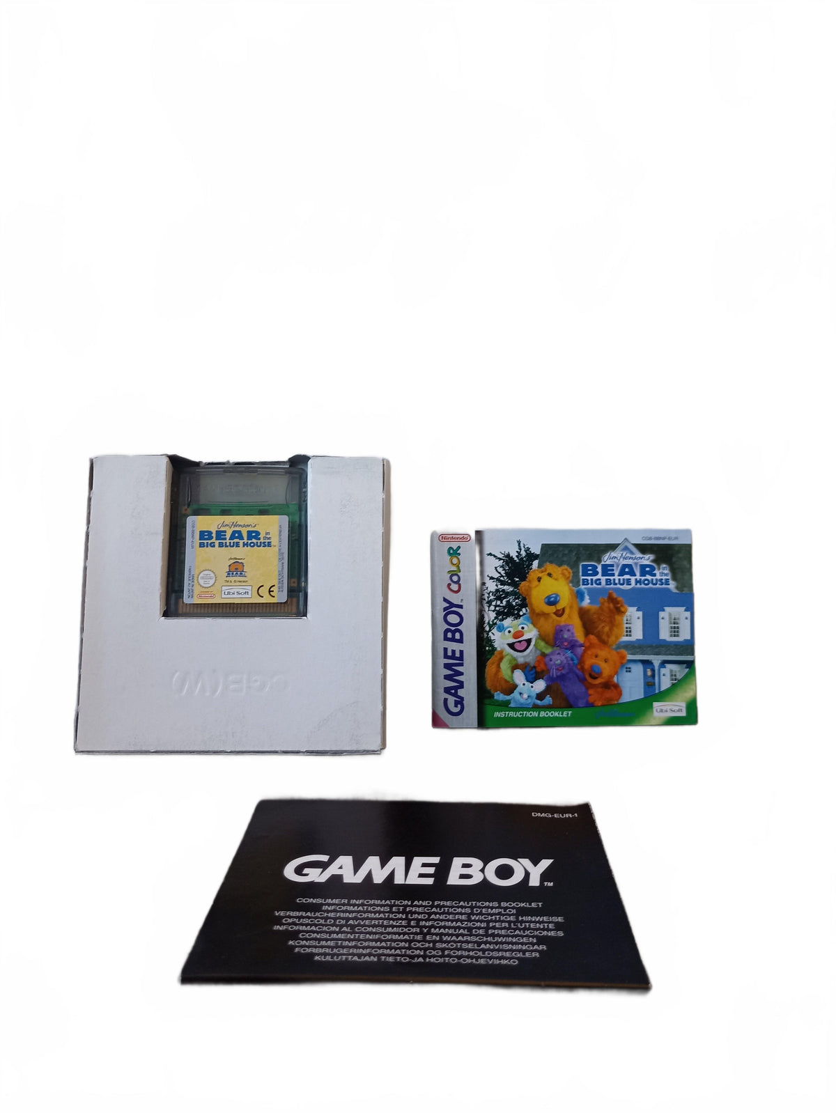 Bear Big Blue House Nintendo Game Boy Color (GBC) complet en boite