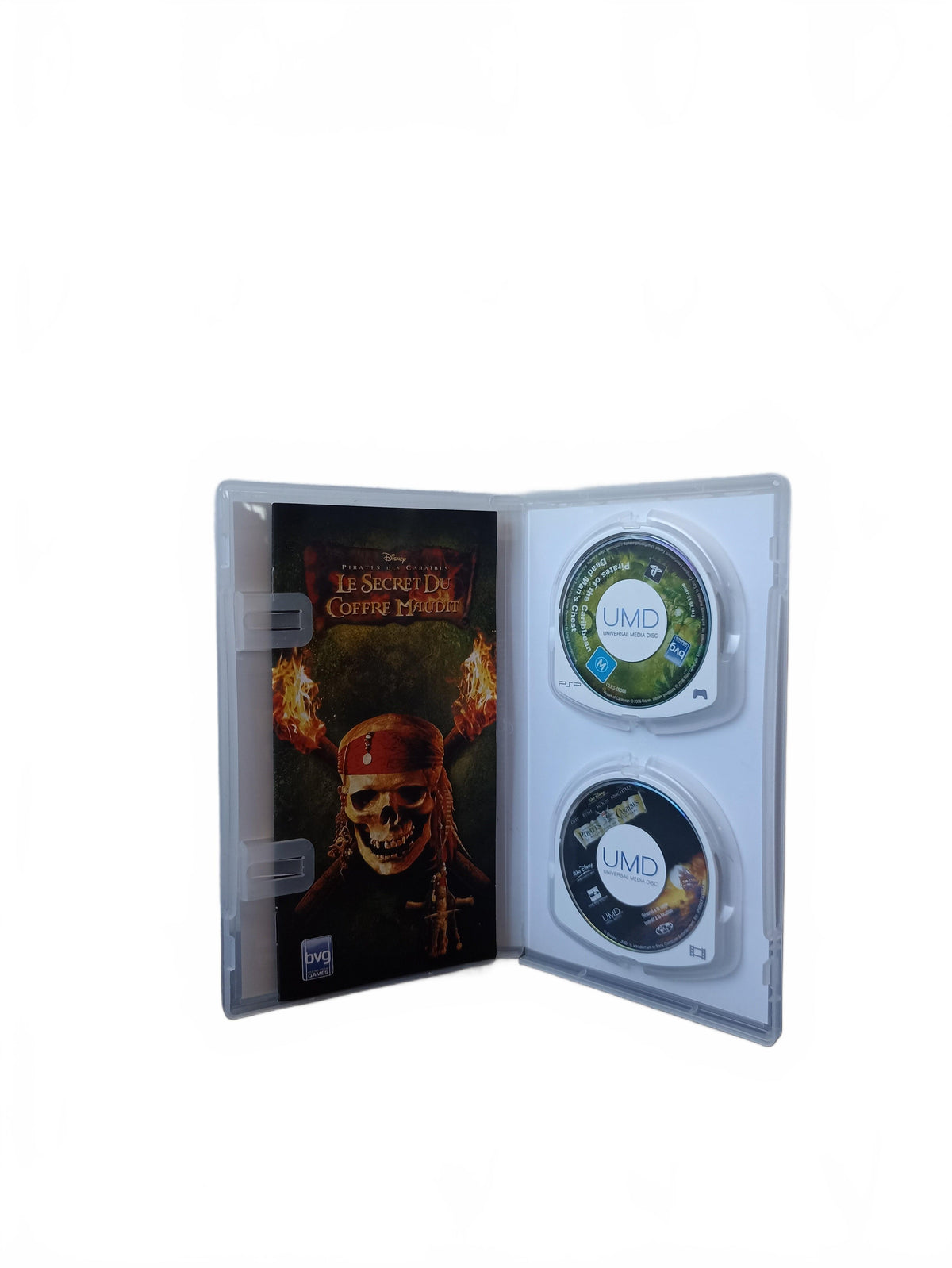 Pirates des Caraibes le Secret du coffre maudit playstation portable