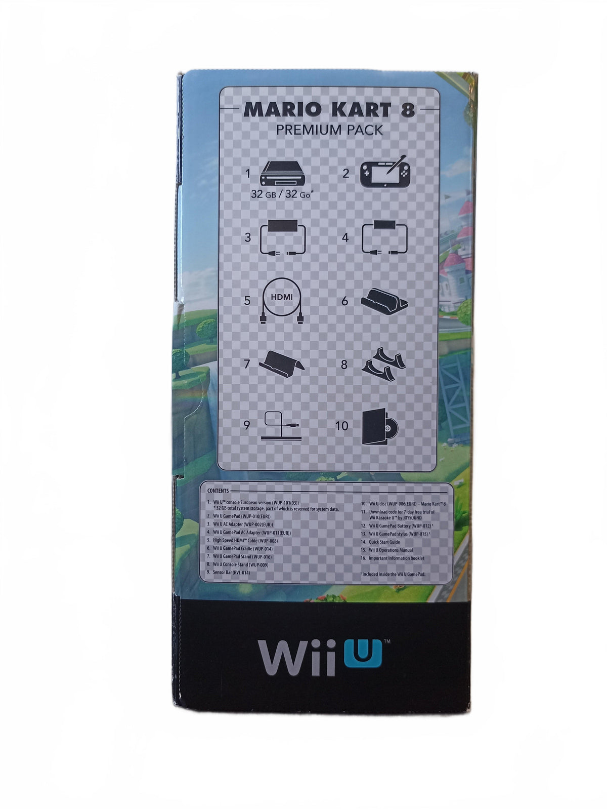 Boite seule Mario Kart 8 Premium Pack Nintendo WII U