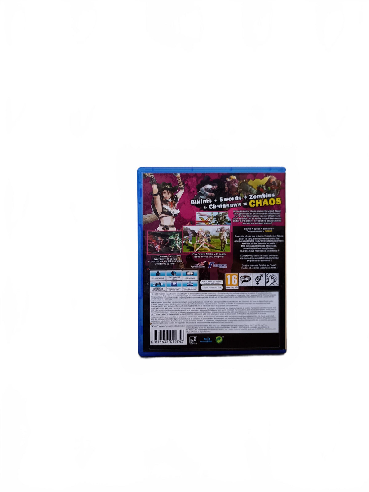 One Chambara Chaos playstation 4 (PS4)