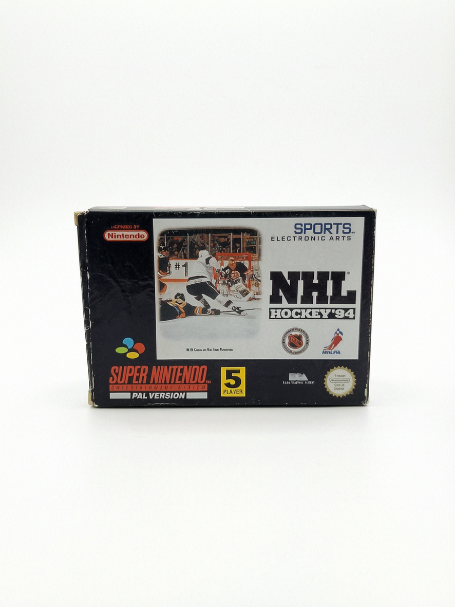 NHL Hockey 94 Super Nintendo (SNES) complet en boite