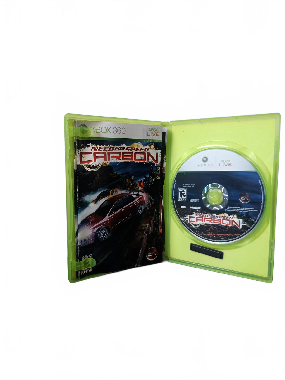 need For Speed Carbon Xbox 360 Version USA