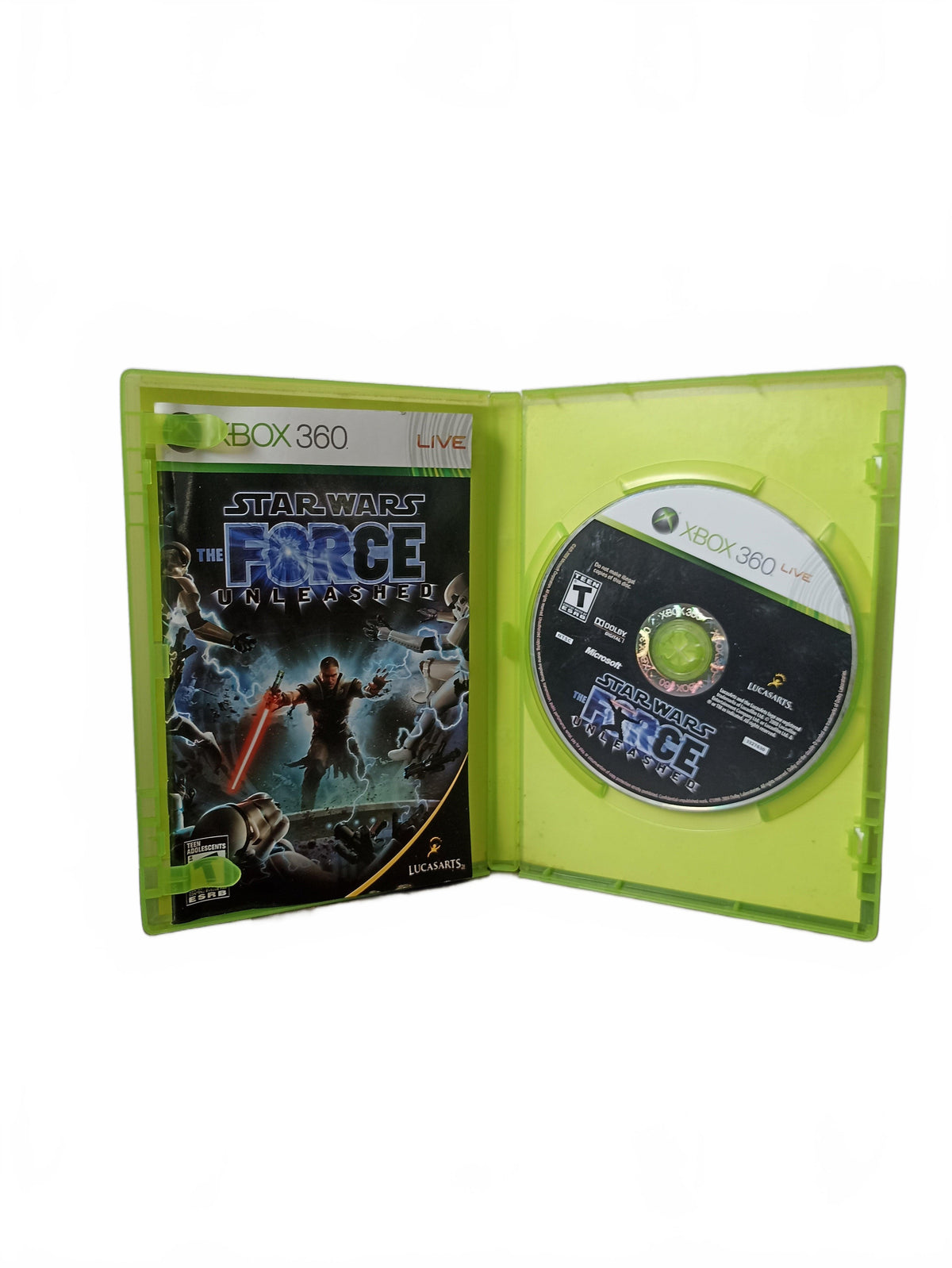 Star Wars the Force Unleashed Xbox 360 Version USA