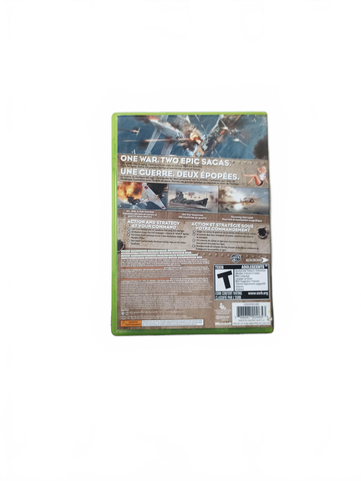 Battlestations Pacific Xbox 360 Version USA