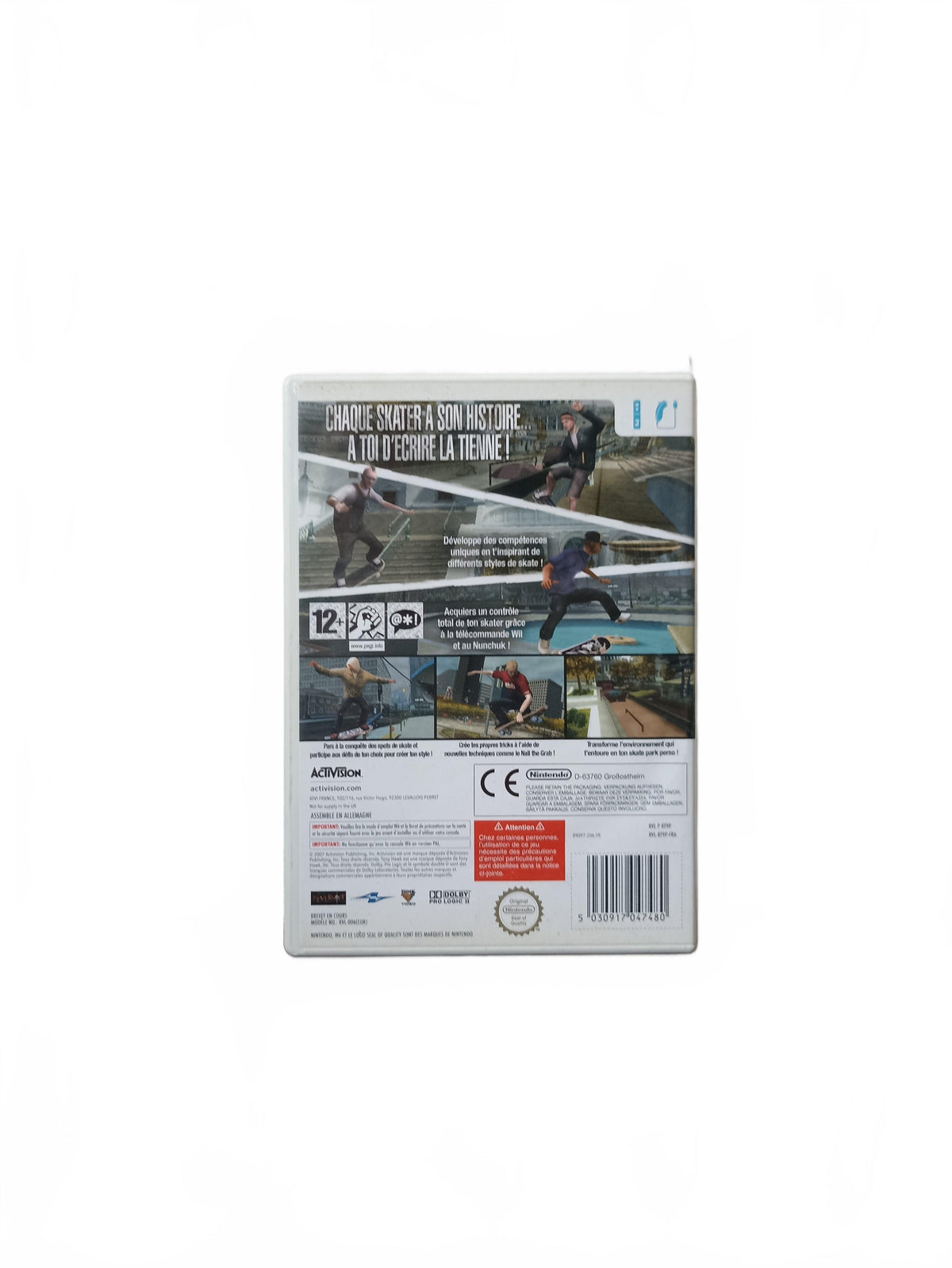 Tony Hawk's Proving Ground nintendo WII