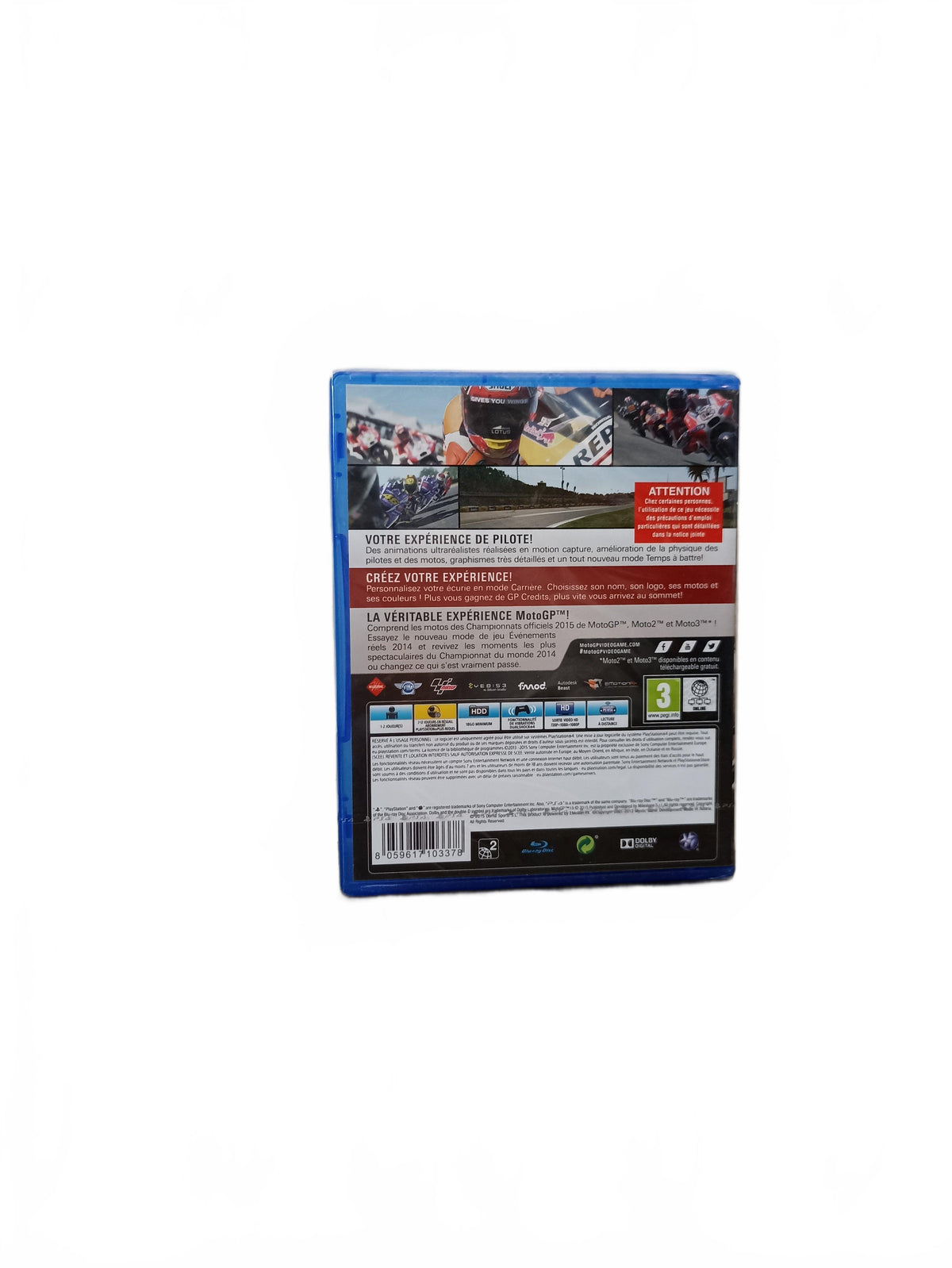 Moto GP15 Playstation 4 (PS4) Neuf sous blister