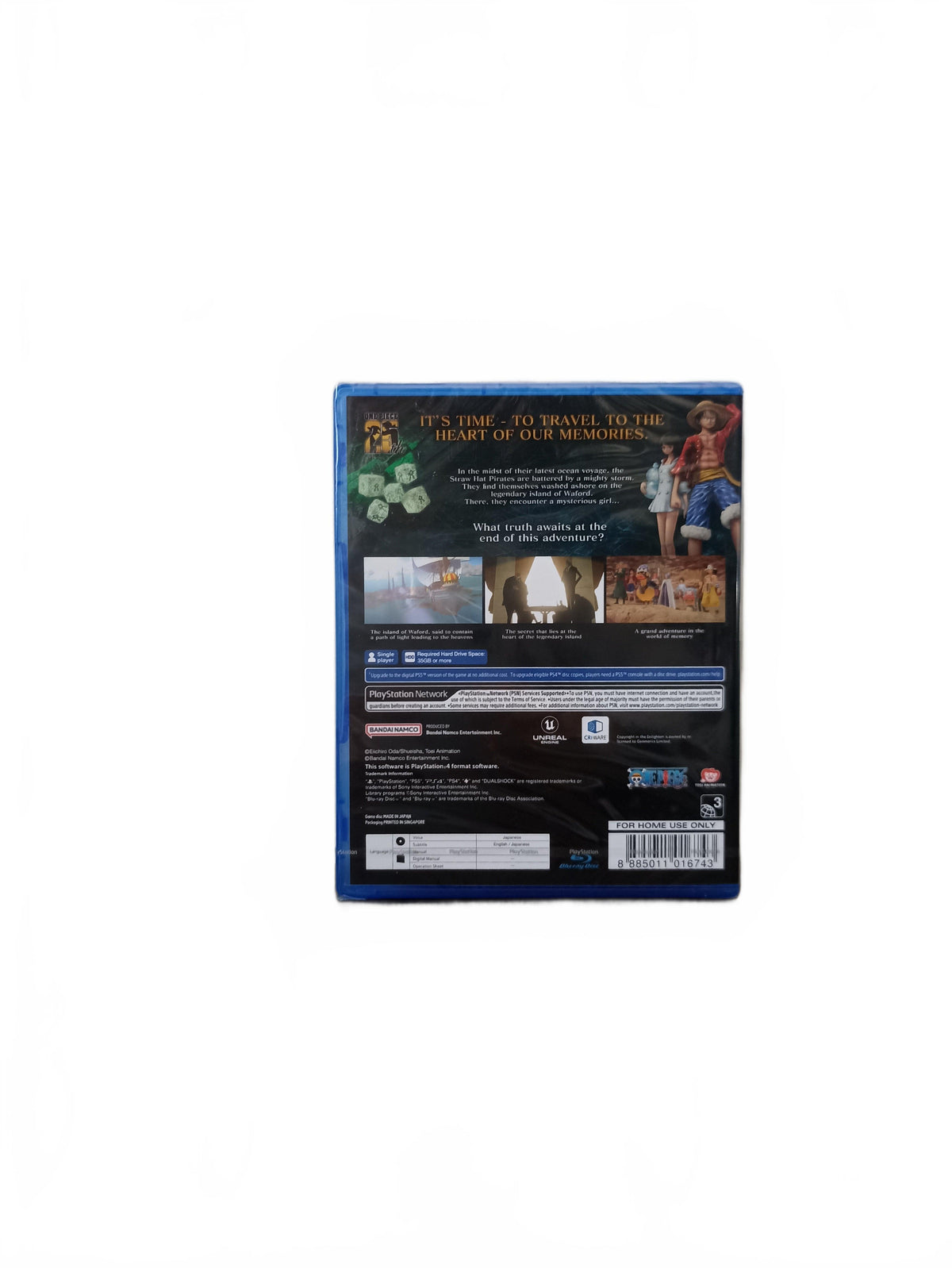 One Piece Odyssey Playstation 4 (PS4) Neuf sous blister