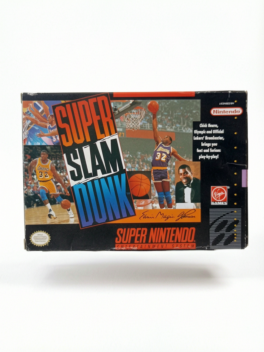 Super Slam Dunk Super Nintendo Version NTSC