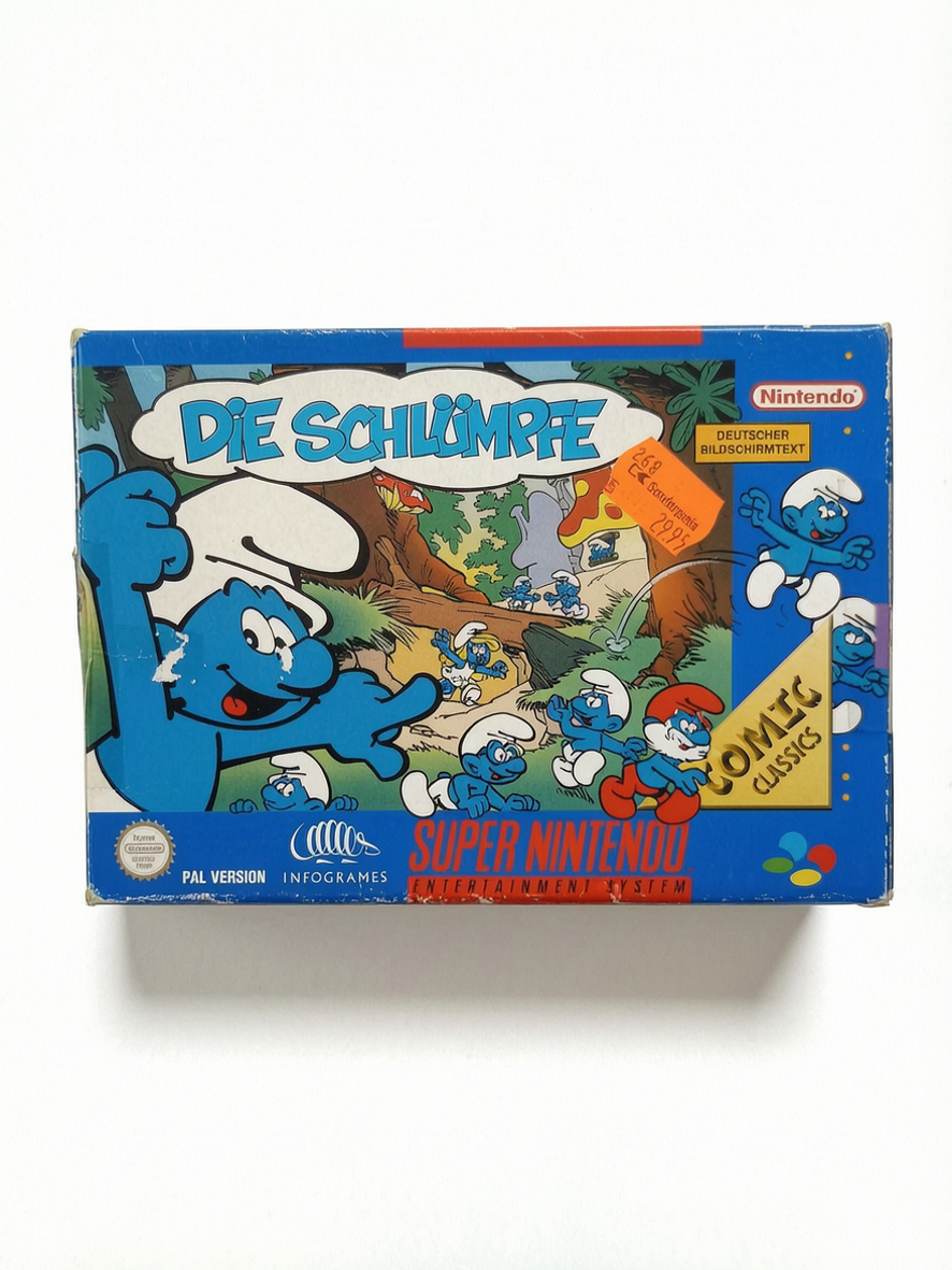 Die Schlümpfe Super Nintendo Version EUR