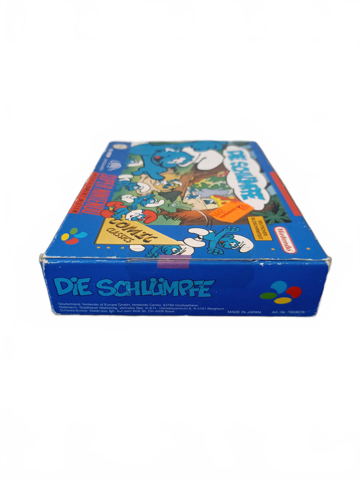 Die Schlümpfe Super Nintendo Version EUR
