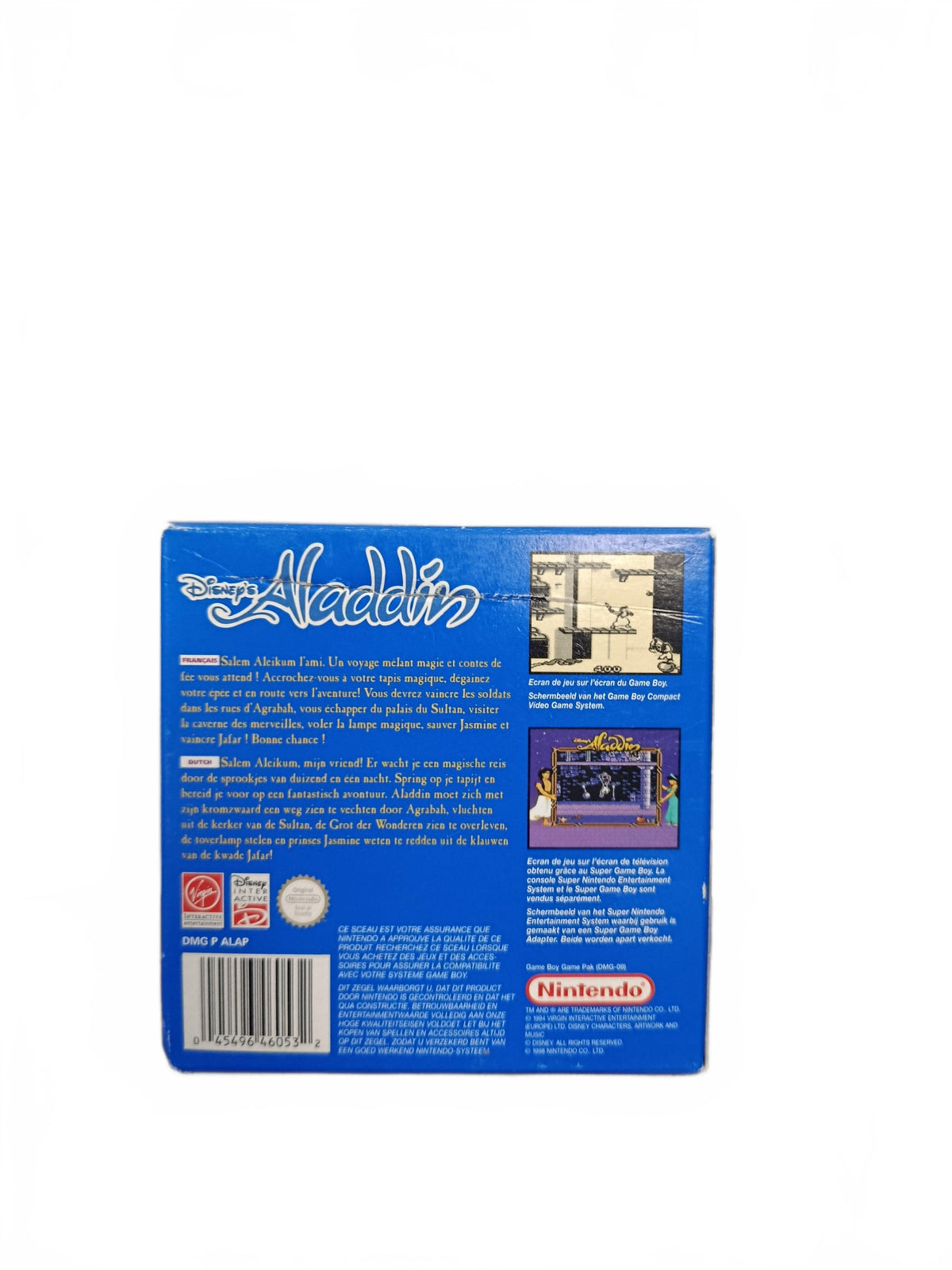 Disney’s Aladdin Game Boy