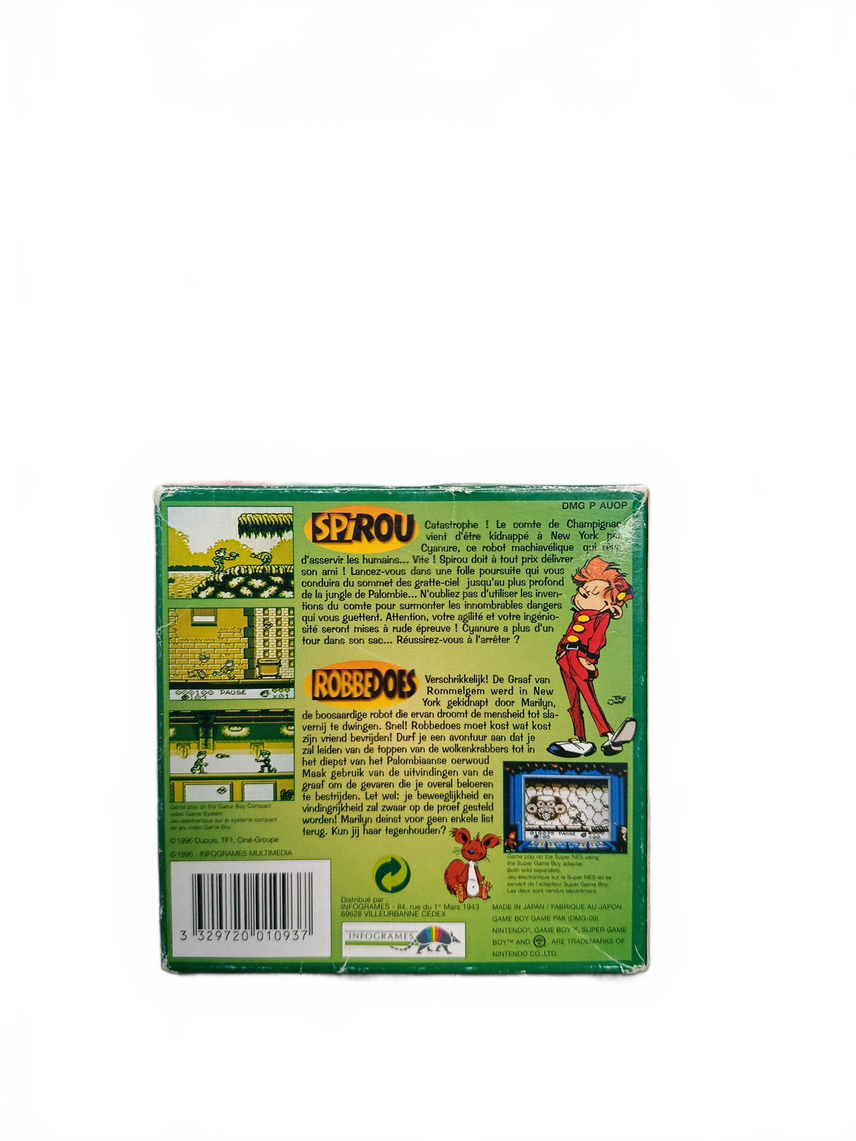 Spirou Game Boy