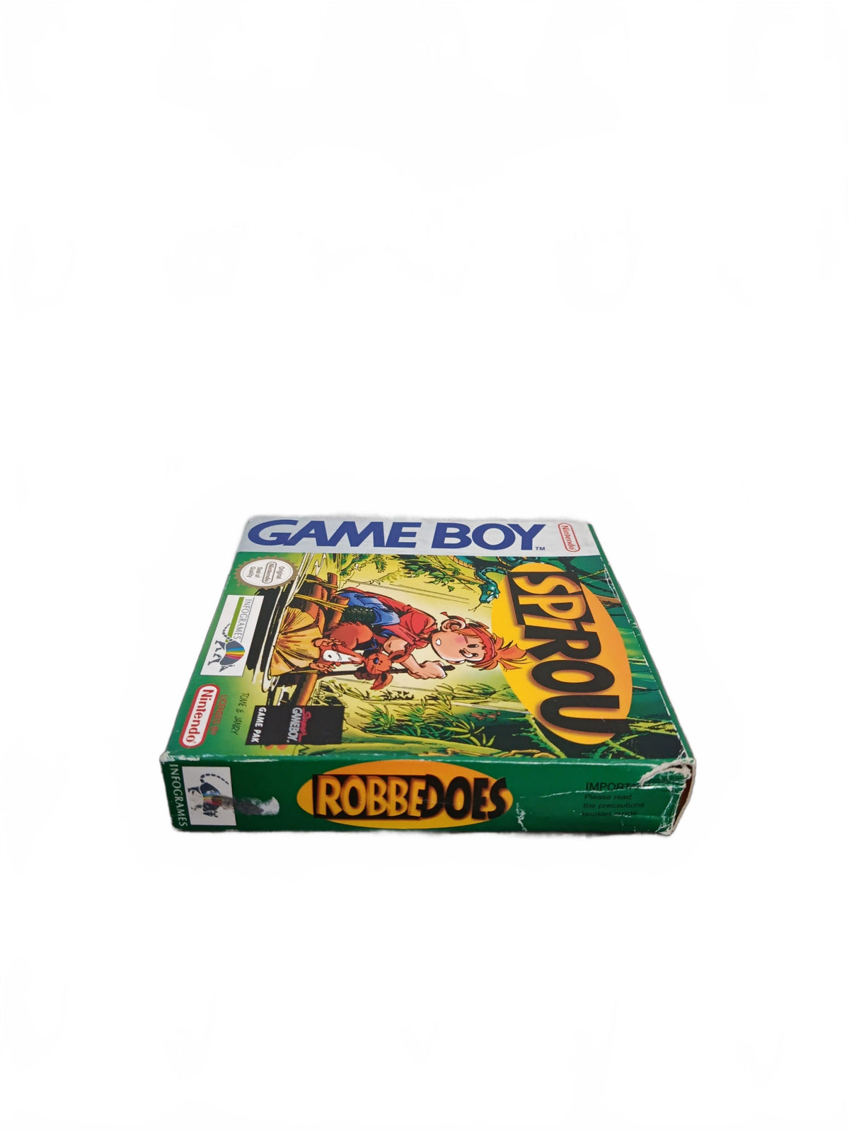 Spirou Game Boy