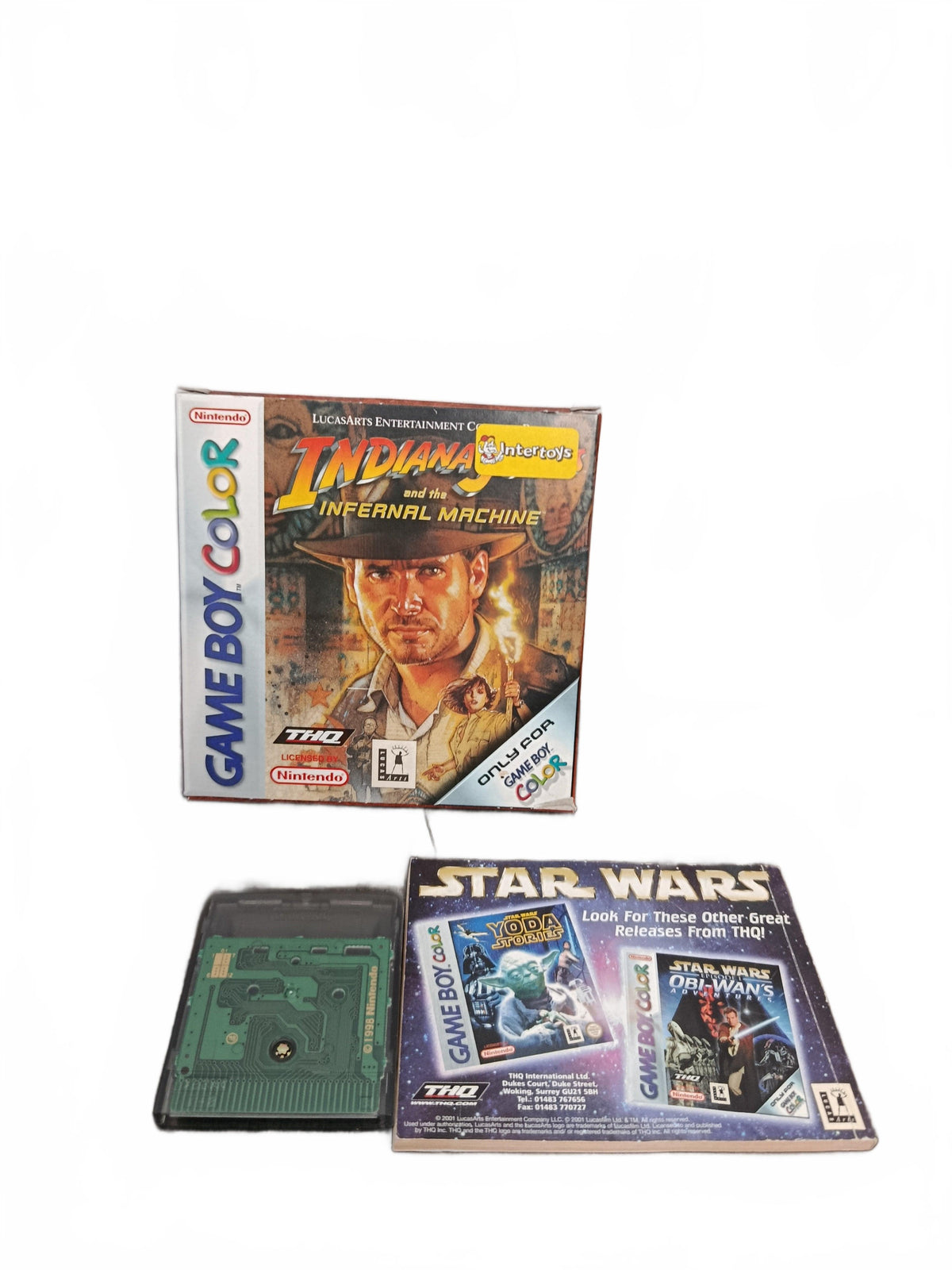 Indiana Jones and the Infernal Machine Game Boy Color