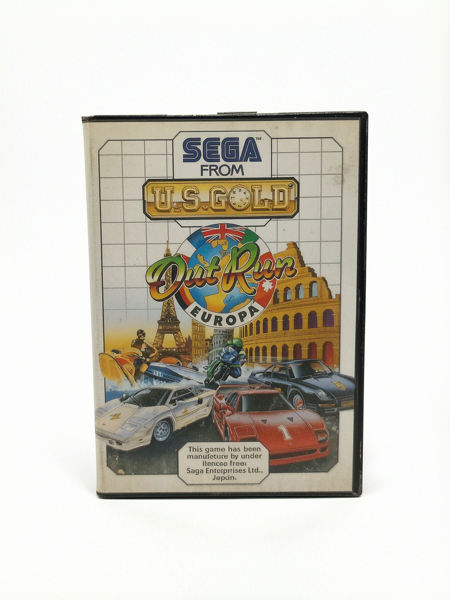 Out Run US Gold Master System