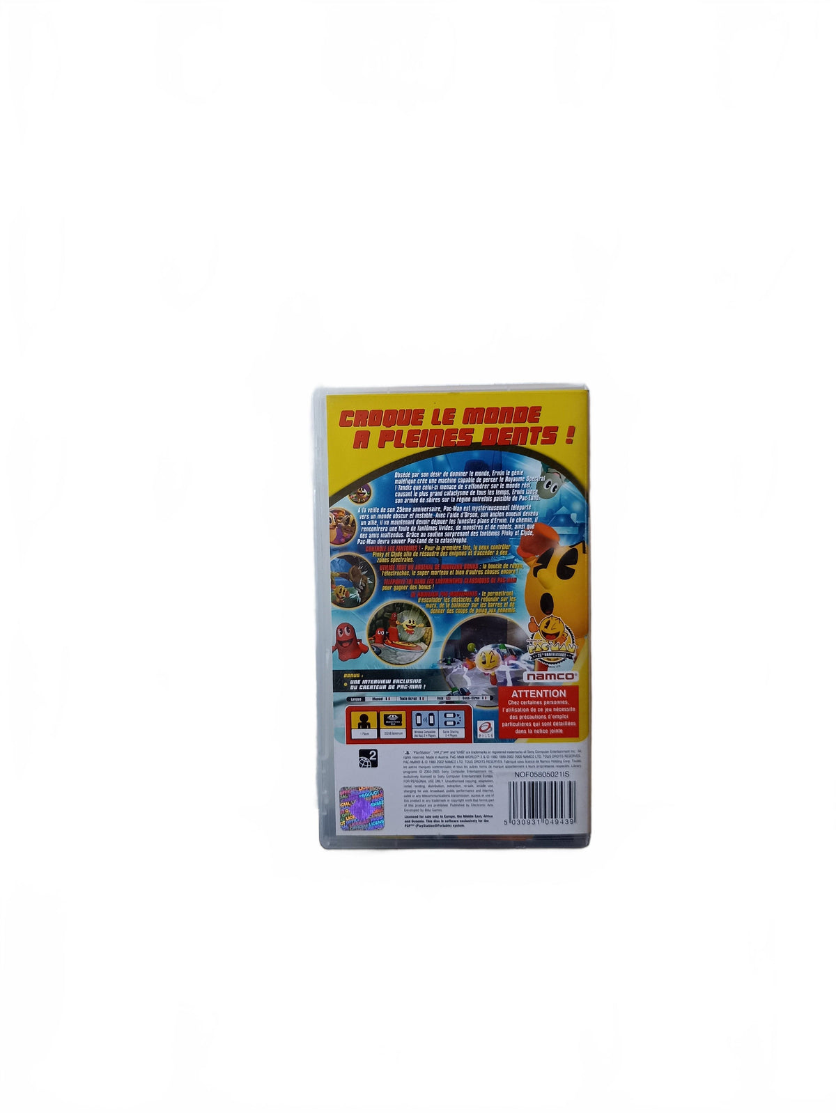 Pac Man World 3 Playstation Portable (PSP)